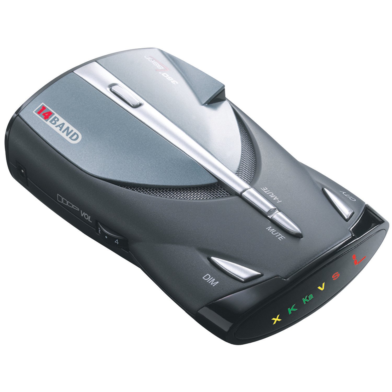Cobra XRS 9445 12-Band High-Performance Radar/Laser Detector with Voice Alert