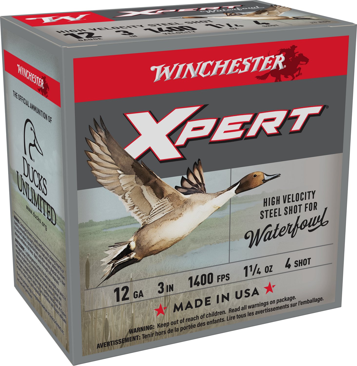Winchester Xpert® Hi-Velocity Steel 12 Gauge Shotshells