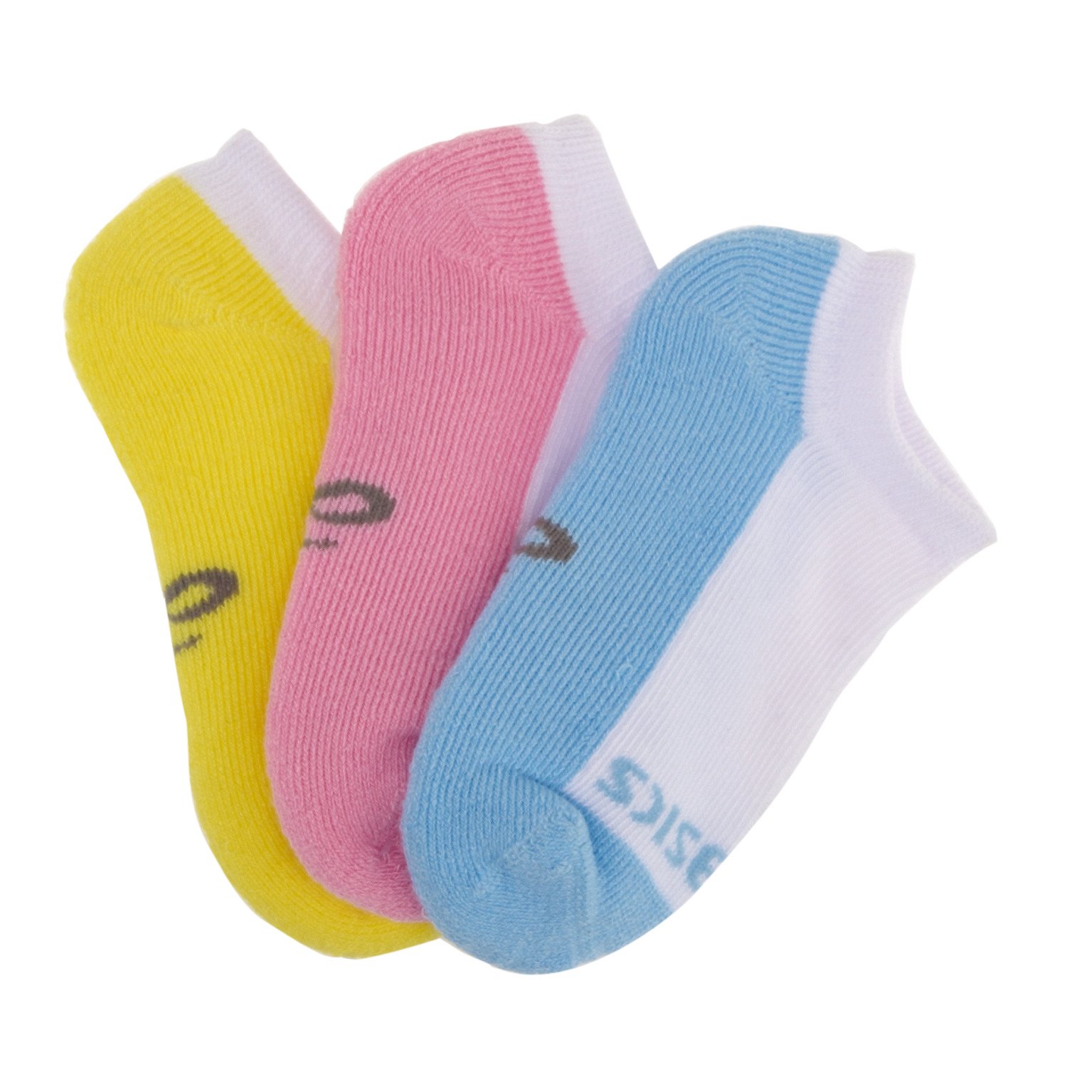 ASICS® Toddler Girls' Clean Sole Socks 6-Pack
