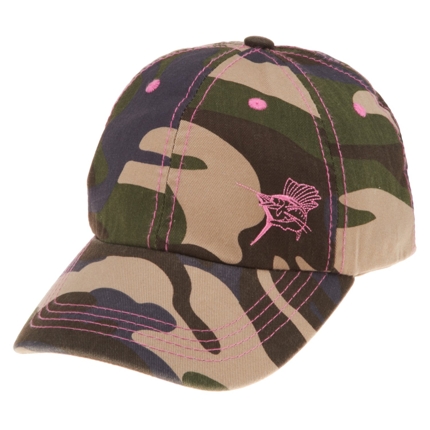 Guy Harvey Women's Sailfish Camo Hat