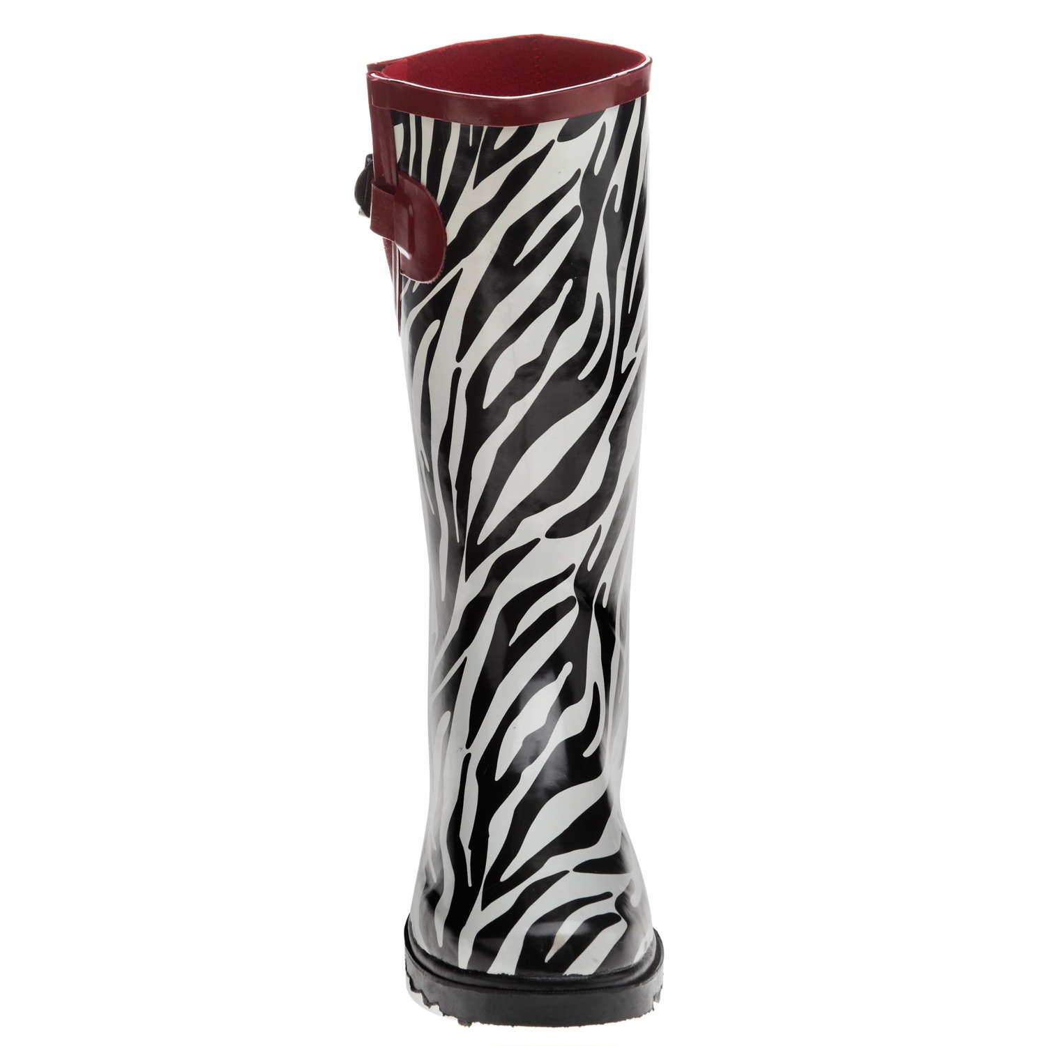 Stone Creek™ Women's Zebra Print II Rubber Boots thumbnail