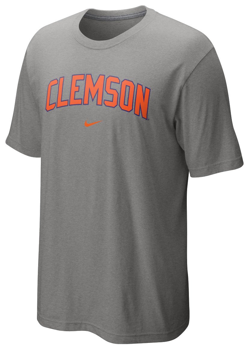 Nike Men's Clemson University Short Sleeve Classic Arch T-shirt