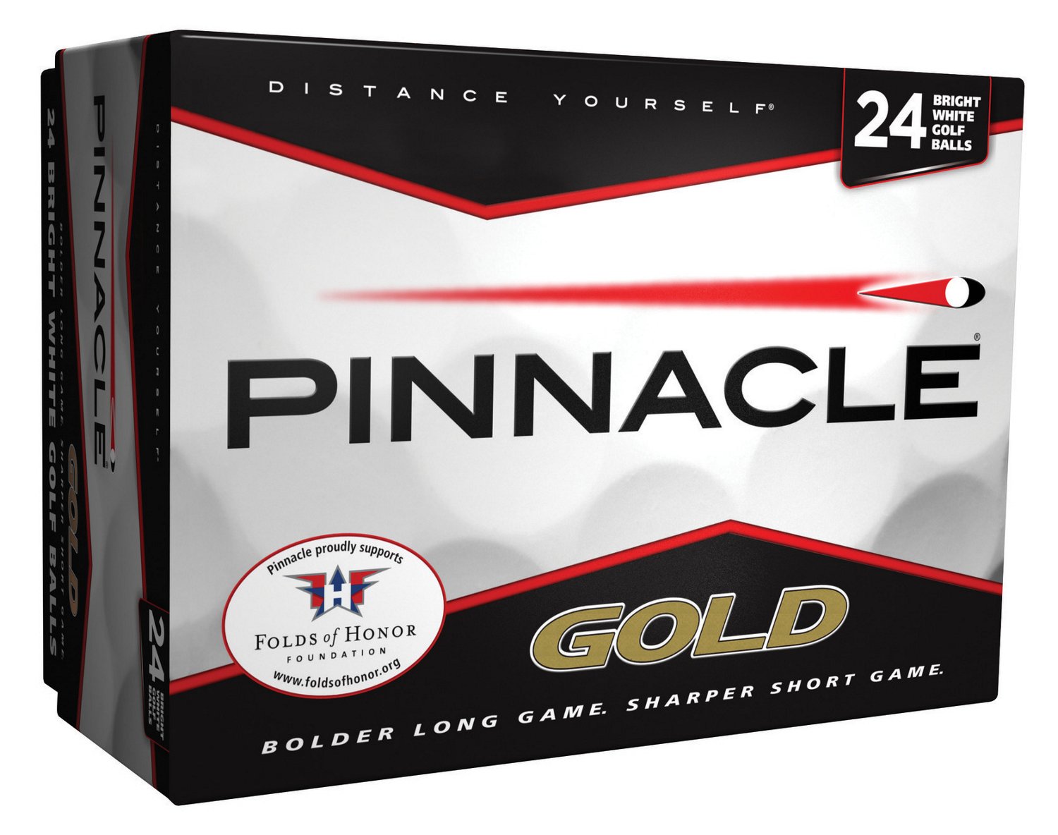 Pinnacle Gold Golf Balls 24-Pack