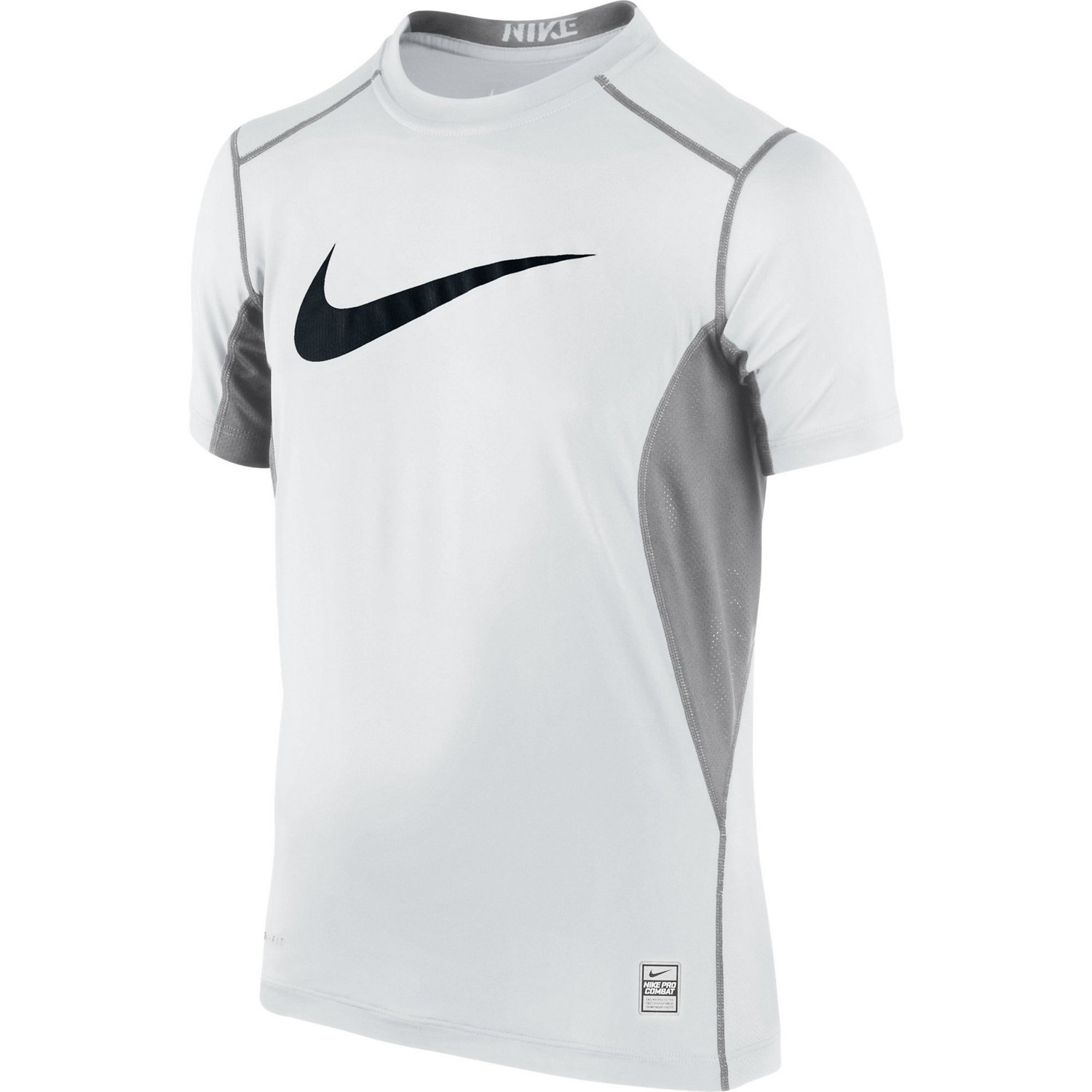 Nike Boys' Pro Combat Core Fitted Swoosh T-shirt