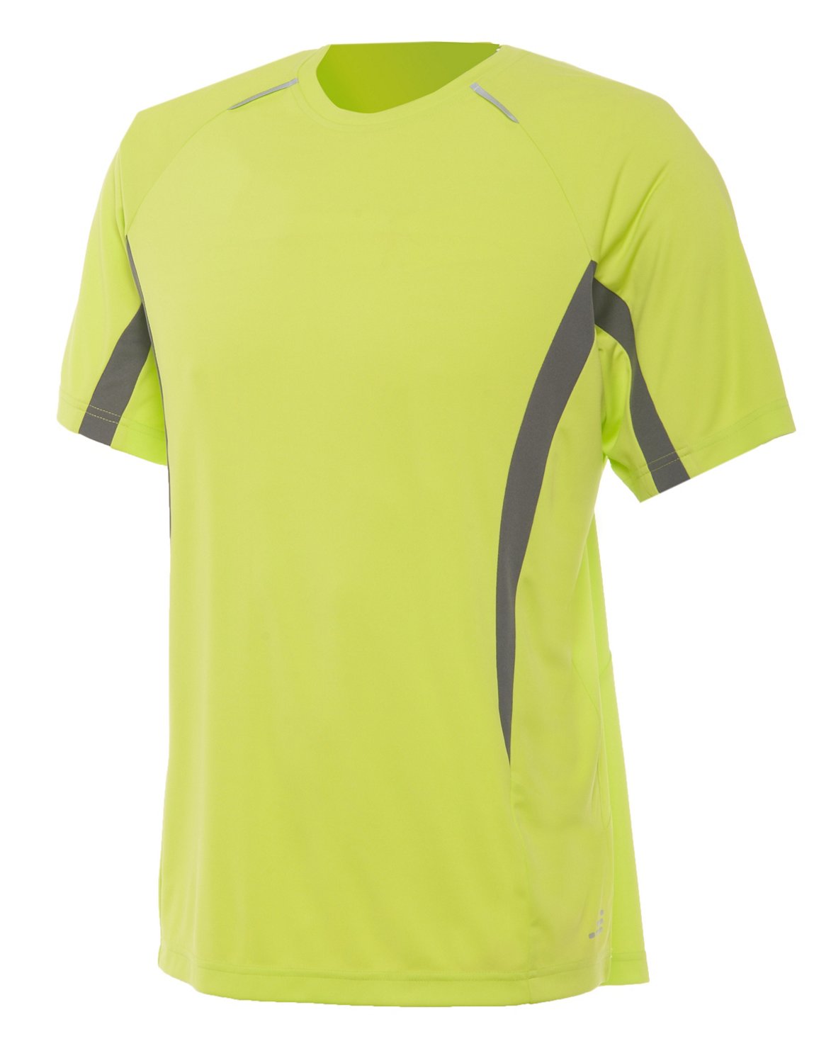 BCG Men's Short Sleeve Pieced Raglan Running Crew T-shirt