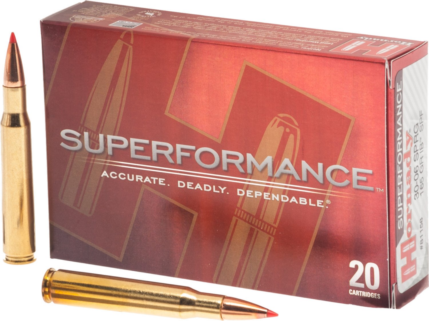 Hornady InterBond® Superformance® .30-06 Springfield 165-Grain Centerfire Rifle Ammunition