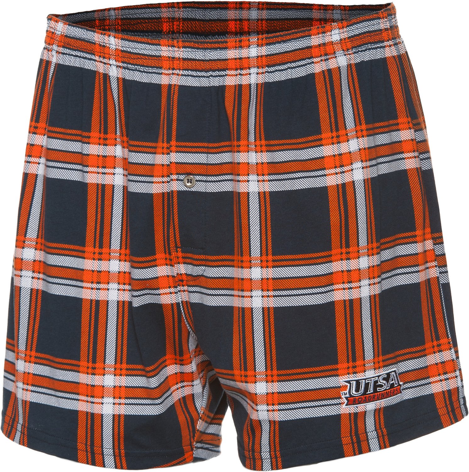 Concepts Sport Men's University of Texas at San Antonio Millennium Plaid Boxer