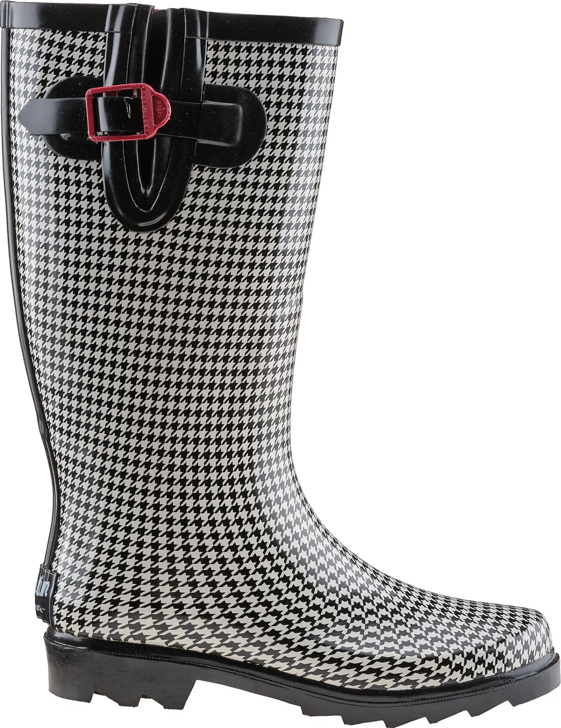 Austin Trading Co.™ Women's Houndstooth Rubber Boots | Academy
