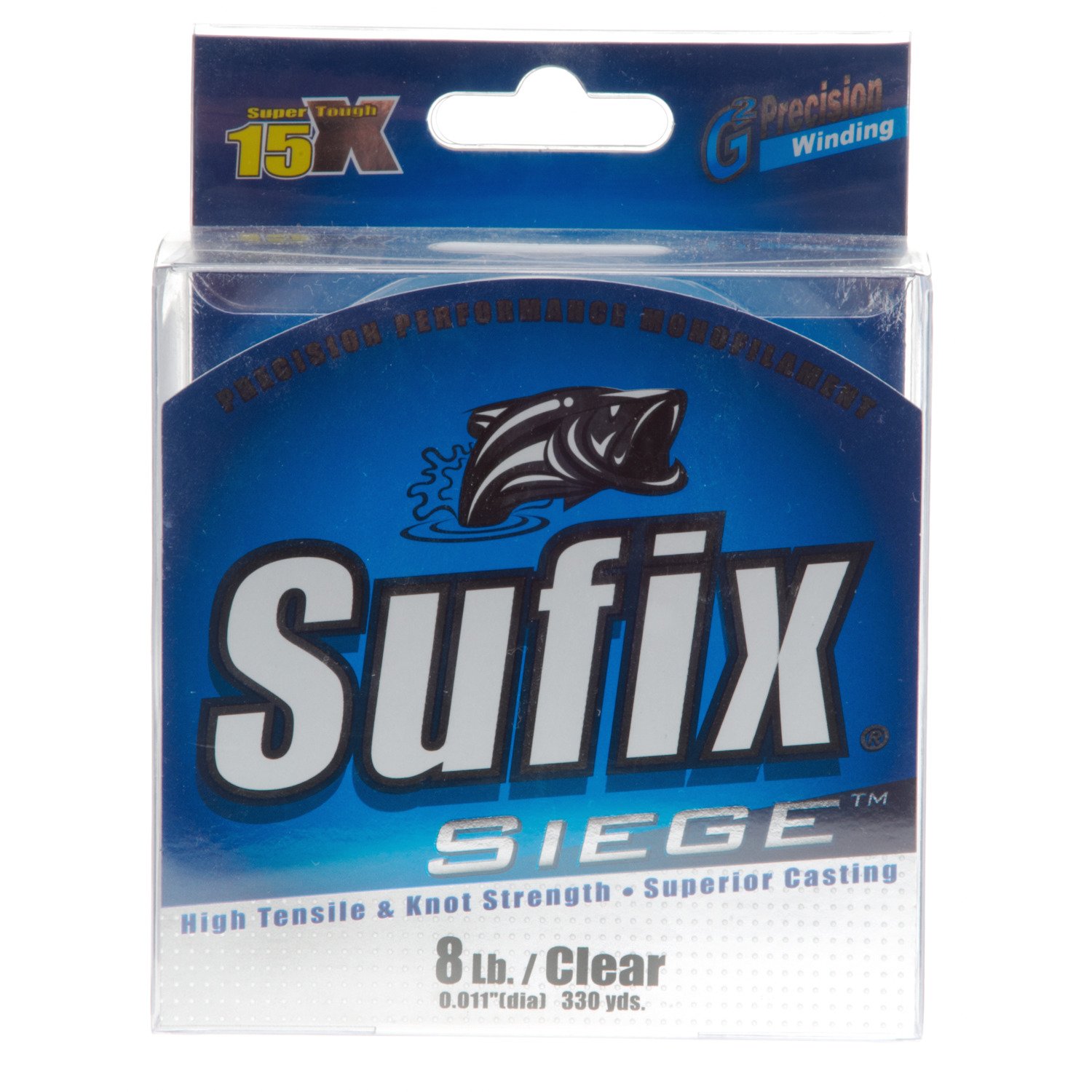 Sufix Siege 8 lb. - 330 yards Monofilament Fishing Line