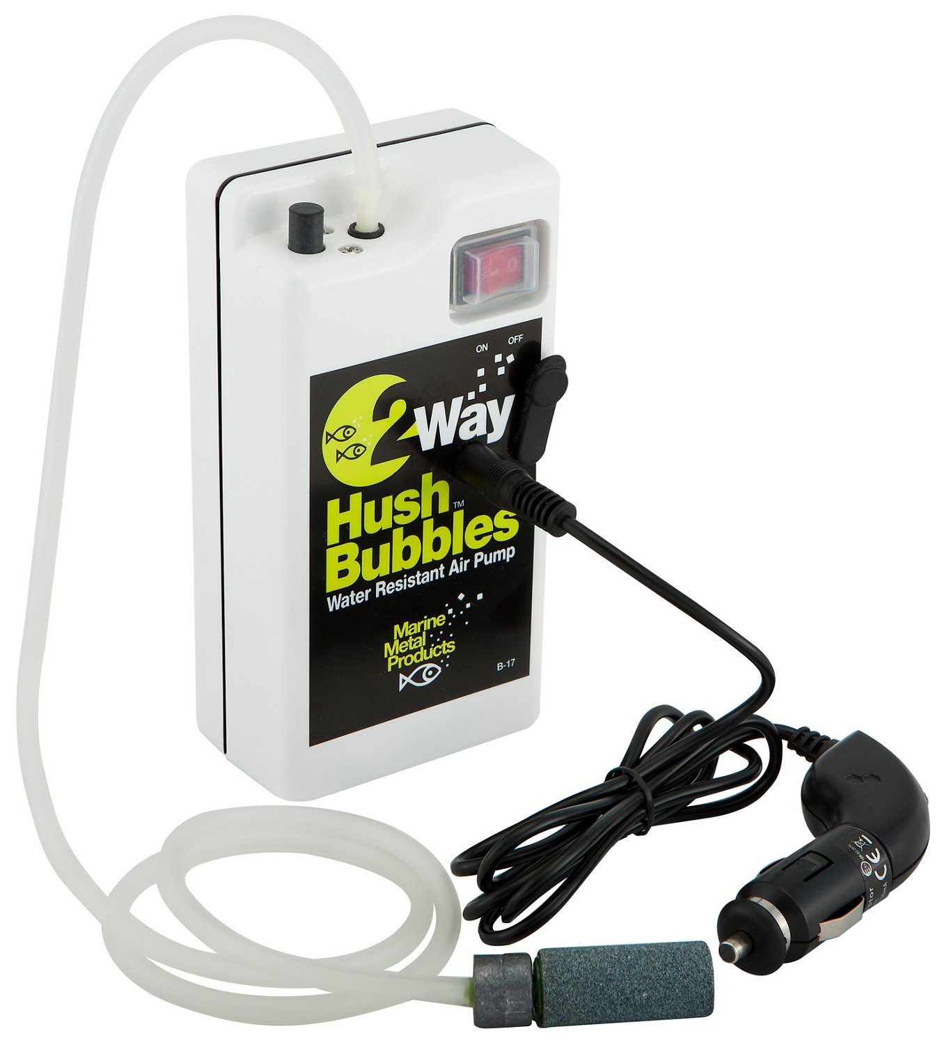 Marine Metal Products 2-Way Bubbles 3V Air Pump
