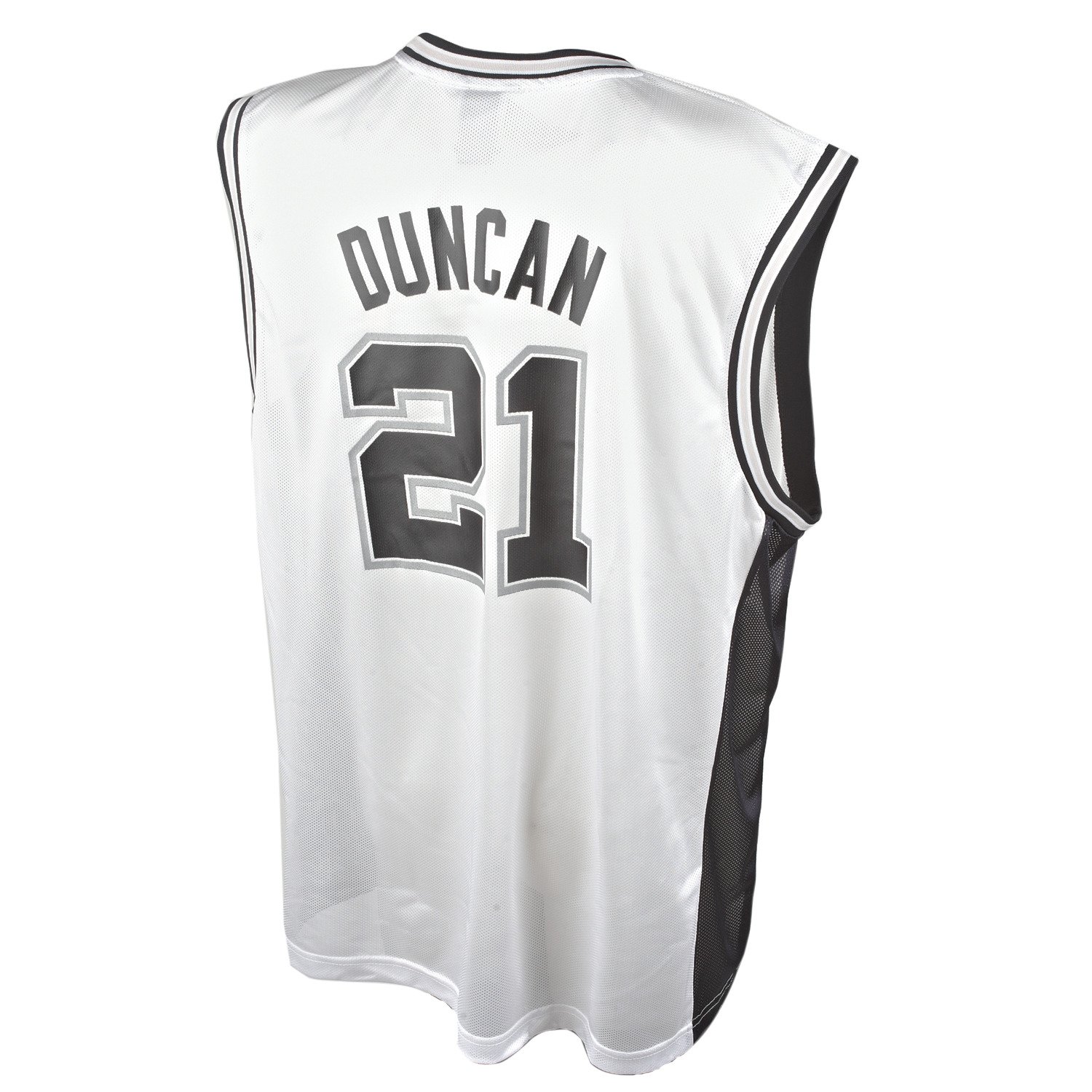 adidas Kids' San Antonio Spurs Tim Duncan Replica Home Jersey thumbnail