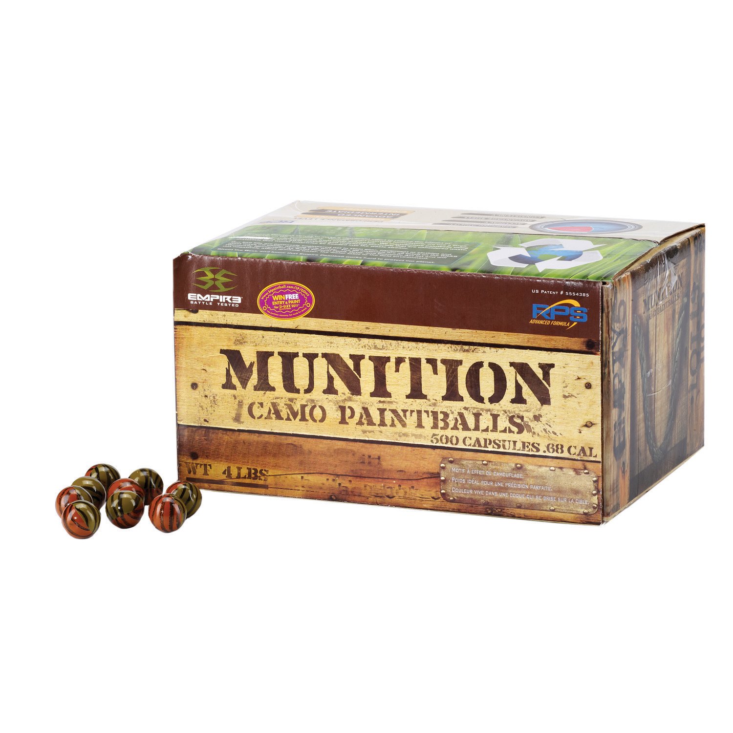 RPS Munition Paintballs 500-Count