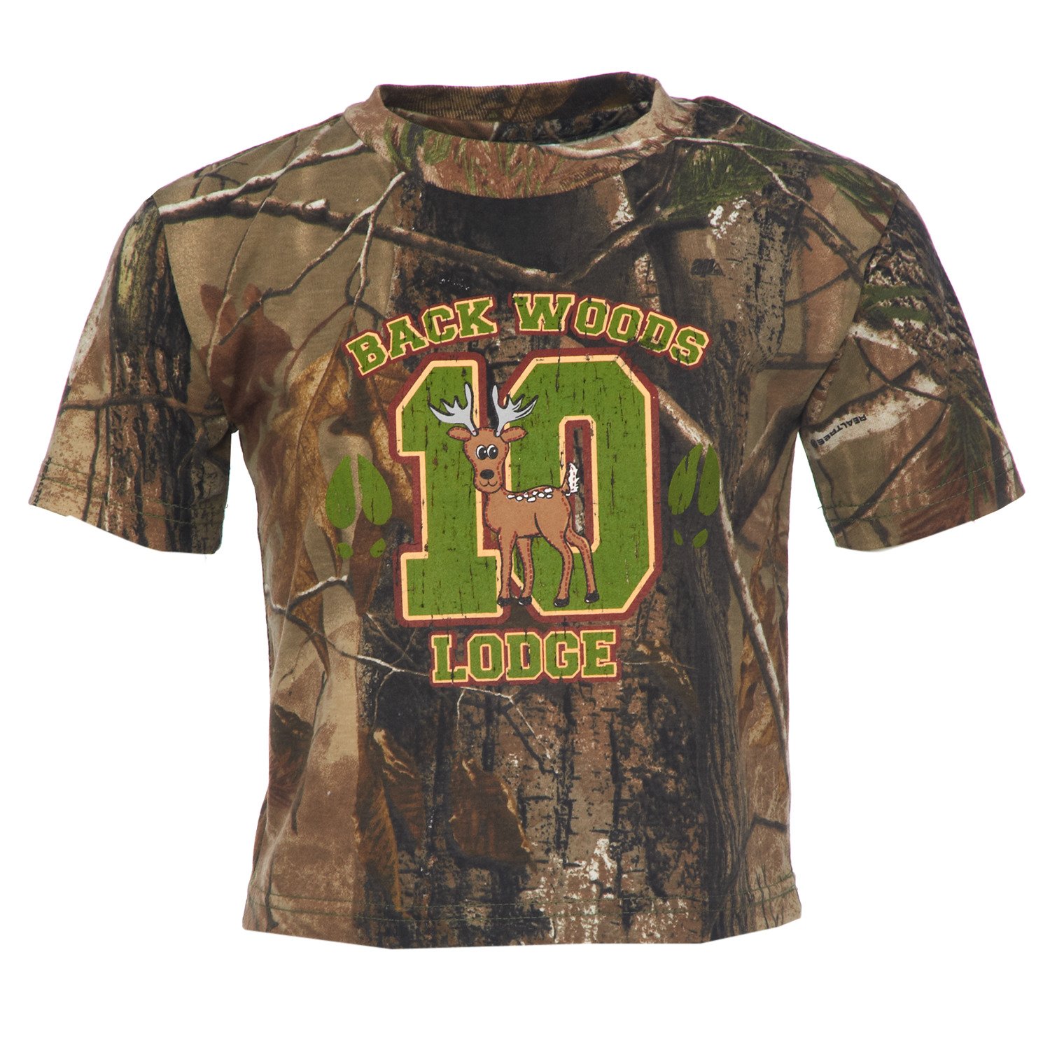 Realtree Toddler Boys' Back Woods Lodge T-shirt