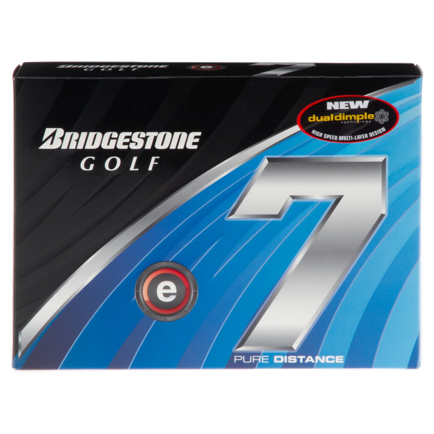 Bridgestone Golf E7 Pure Distance Golf Balls 12-Pack