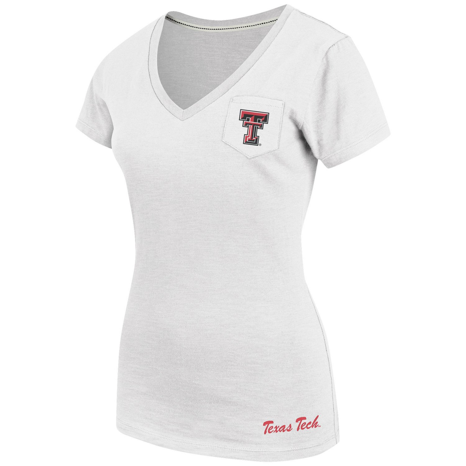 Colosseum Athletics Women's Texas Tech Vision V-neck T-shirt