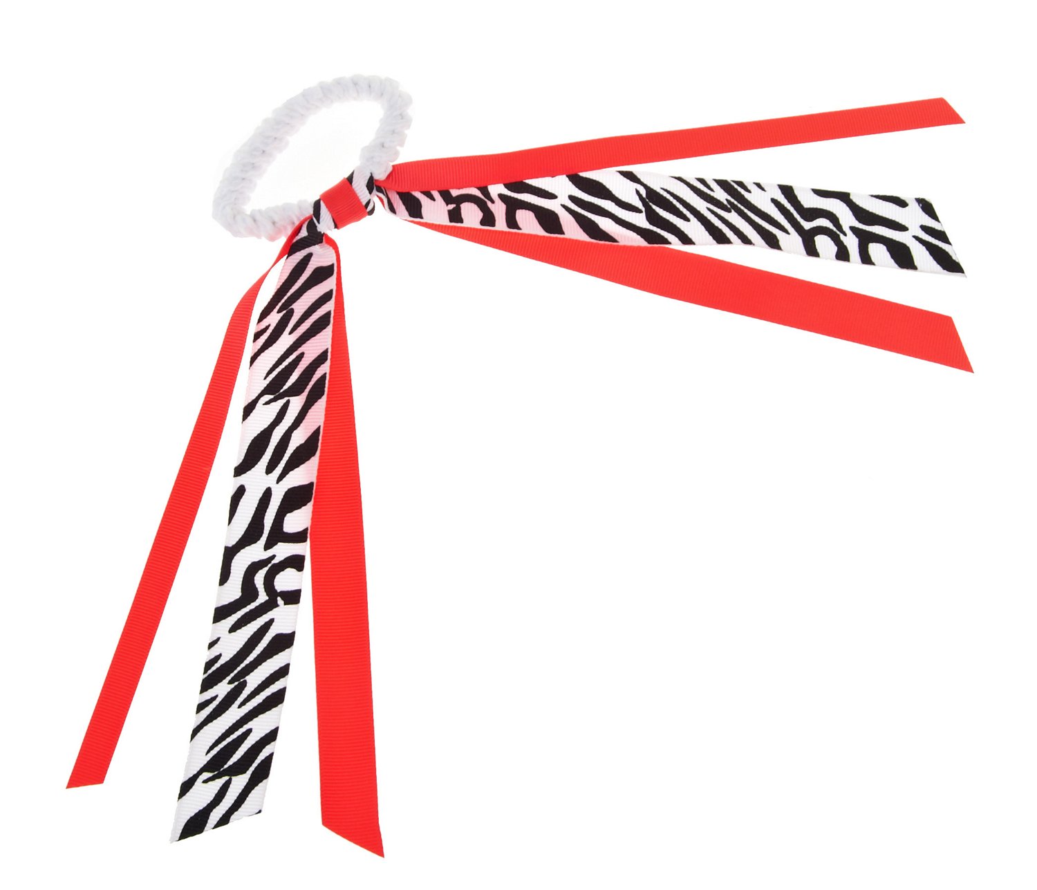 Soffe Zebra Ribbon Scrunch