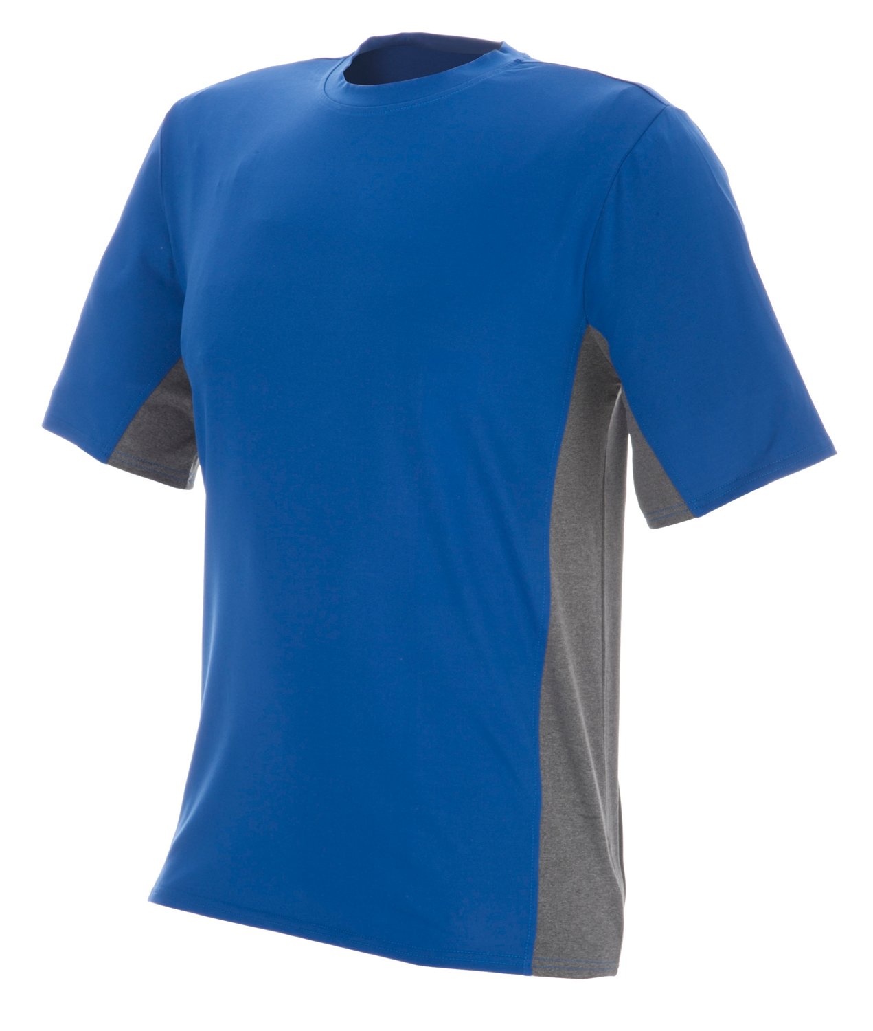 BCG Men's Short Sleeve Colorblock Turbo Athletic T-shirt