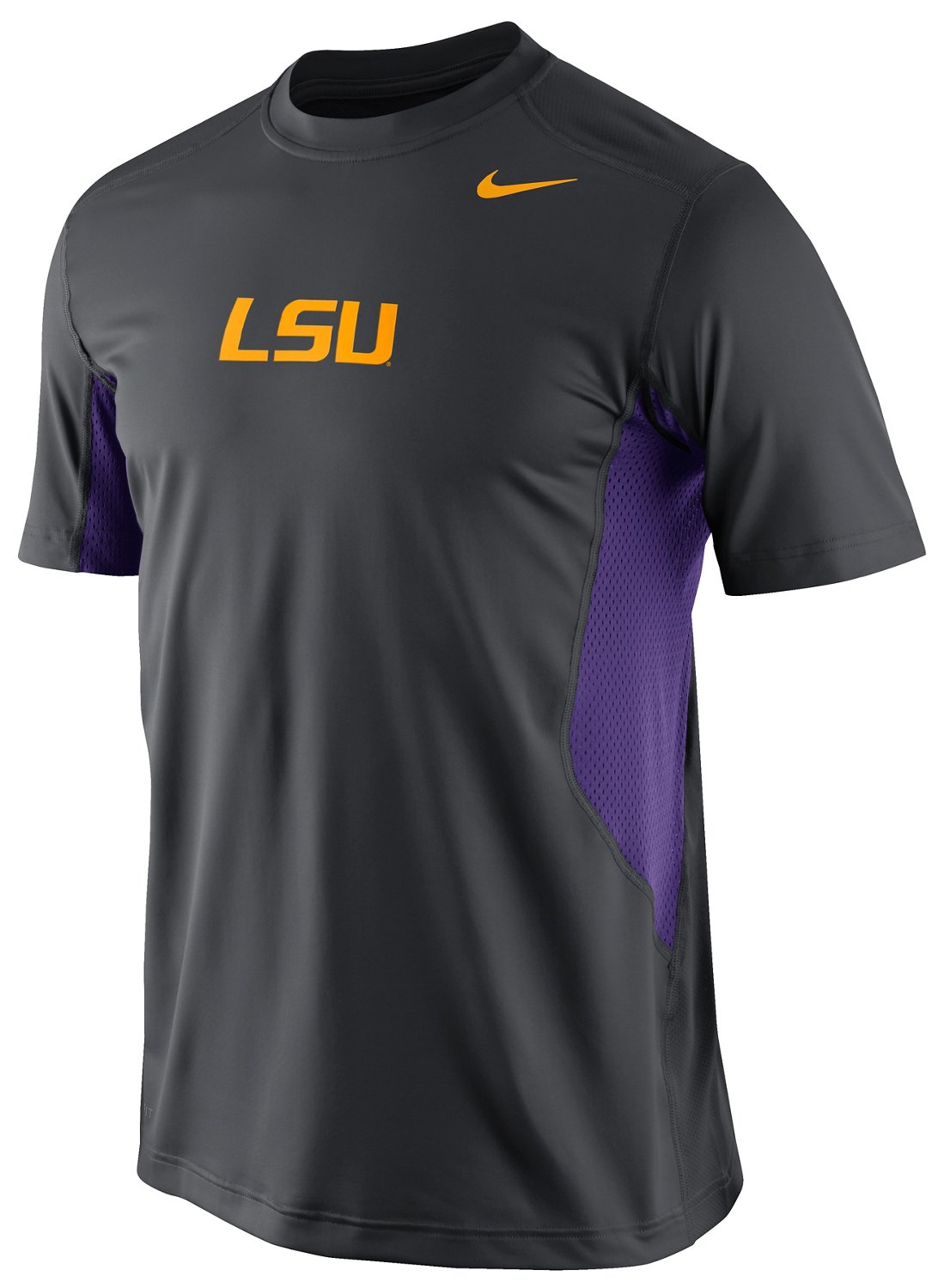 Nike Men's Louisiana State University Hypercool Short Sleeve T-shirt