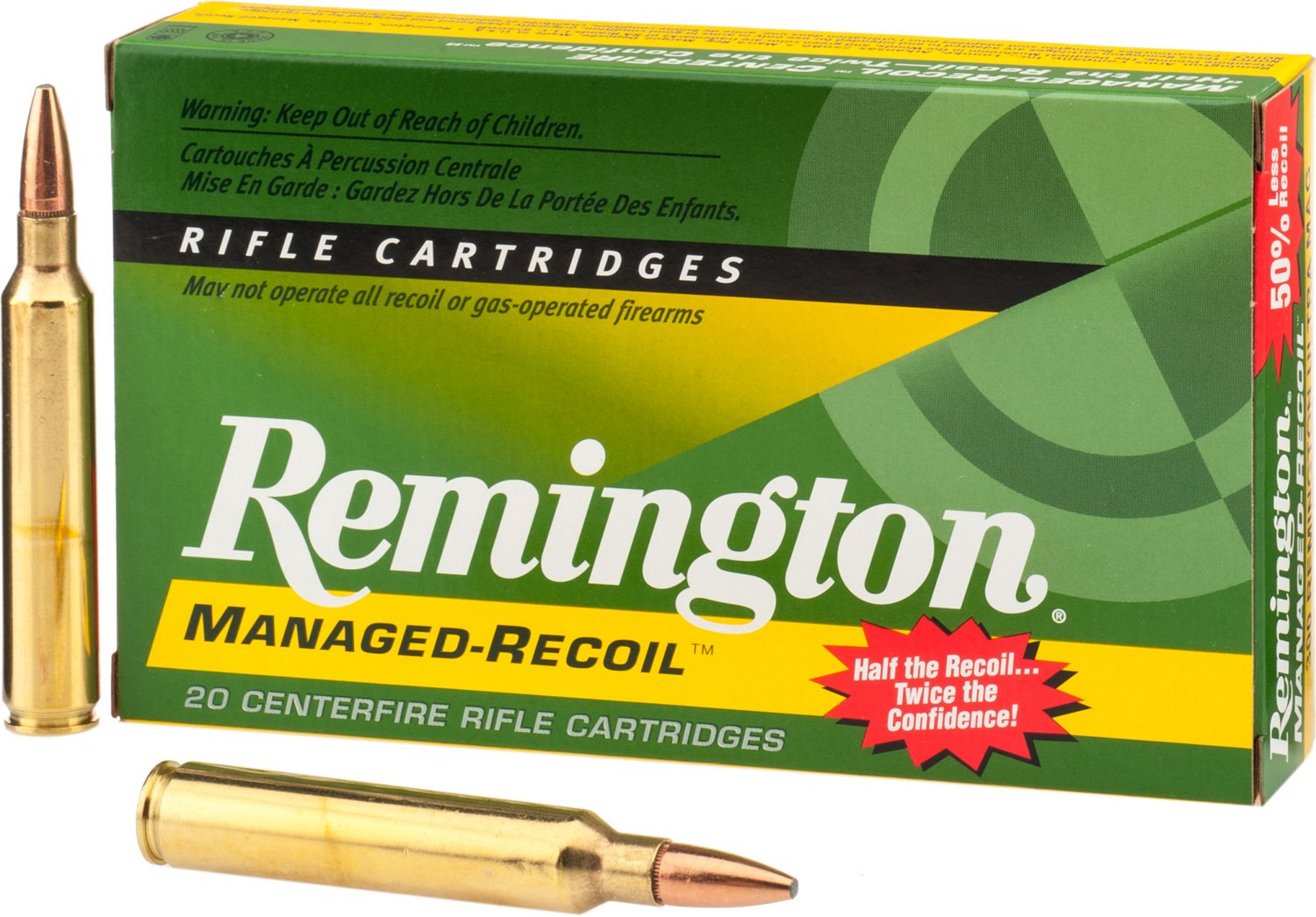 Remington Managed Recoil® .300 Remington Ultra Magnum 150-Grain Centerfire Rifle Ammunition