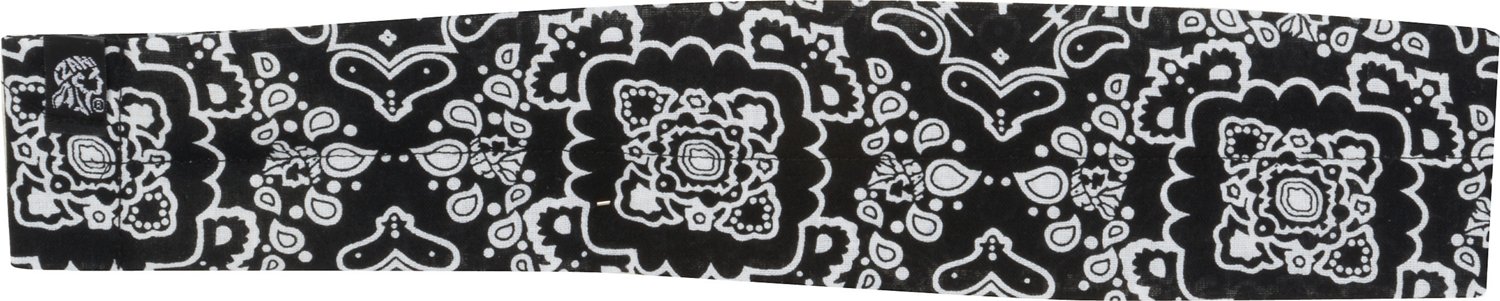 ZANHeadgear® Cooldanna® Paisley Black Headband