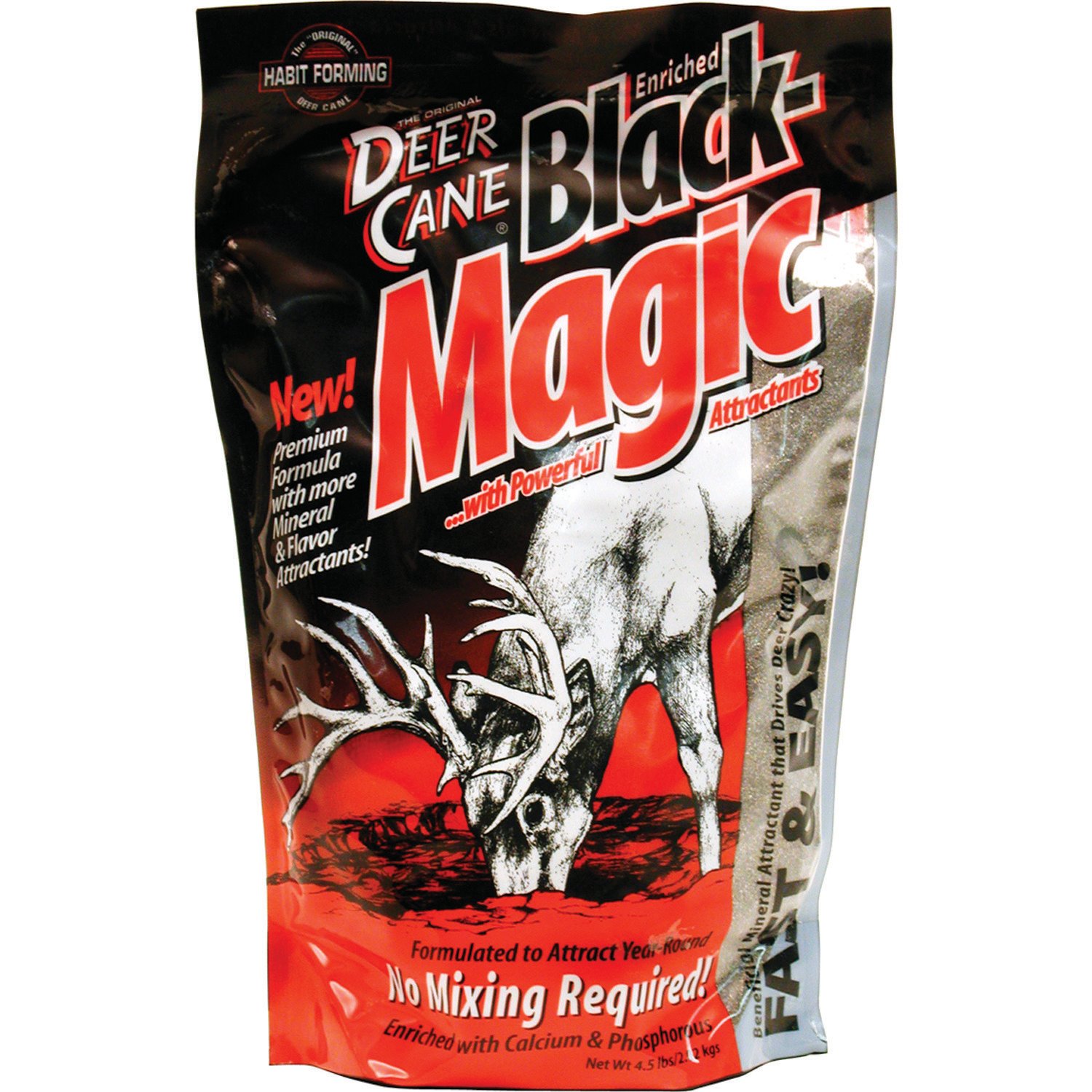 Evolved Habitats 4.5 lb. Deer Cane Black Magic Mineral Attractant