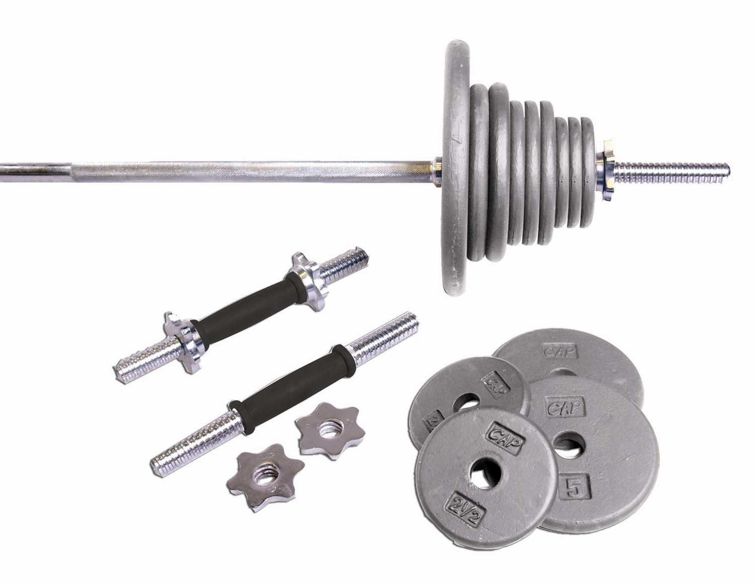 CAP Barbell 160 lb. Boxed Weight Set