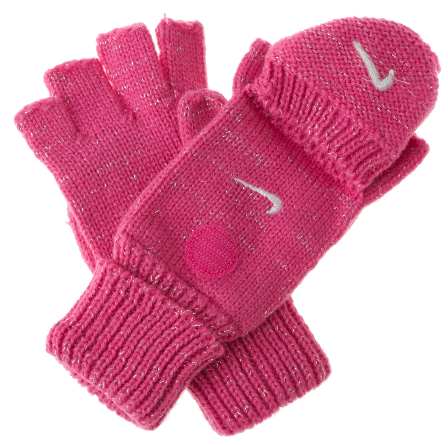 Nike Girls' Lurex Convertible Gloves