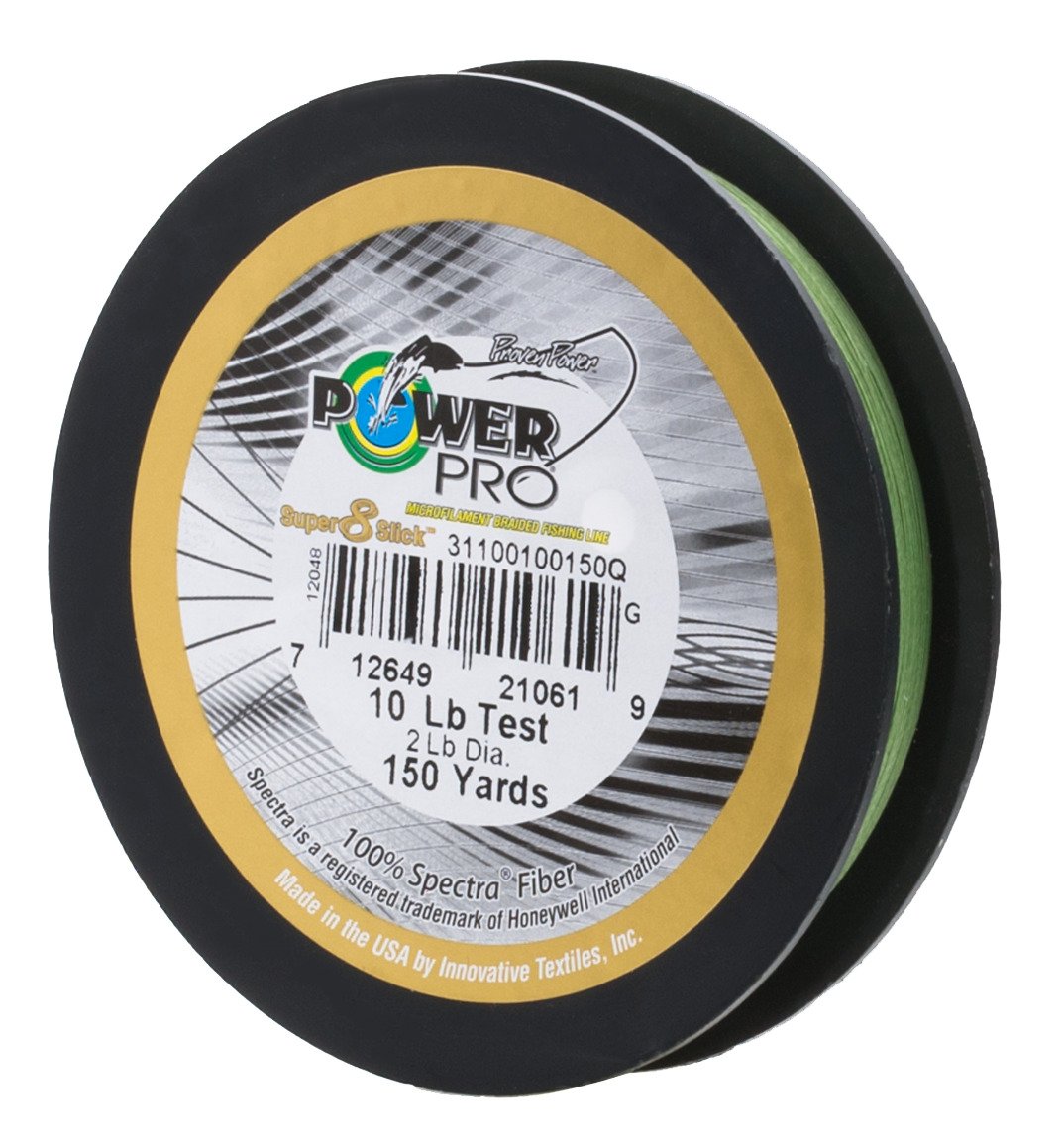 PowerPro Super 8 Slick 10 lb. - 150 yards Braided Fishing Line
