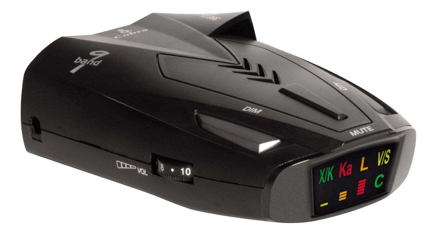 Cobra SSR 80 9-Band Performance Digital Radar/Laser Detector