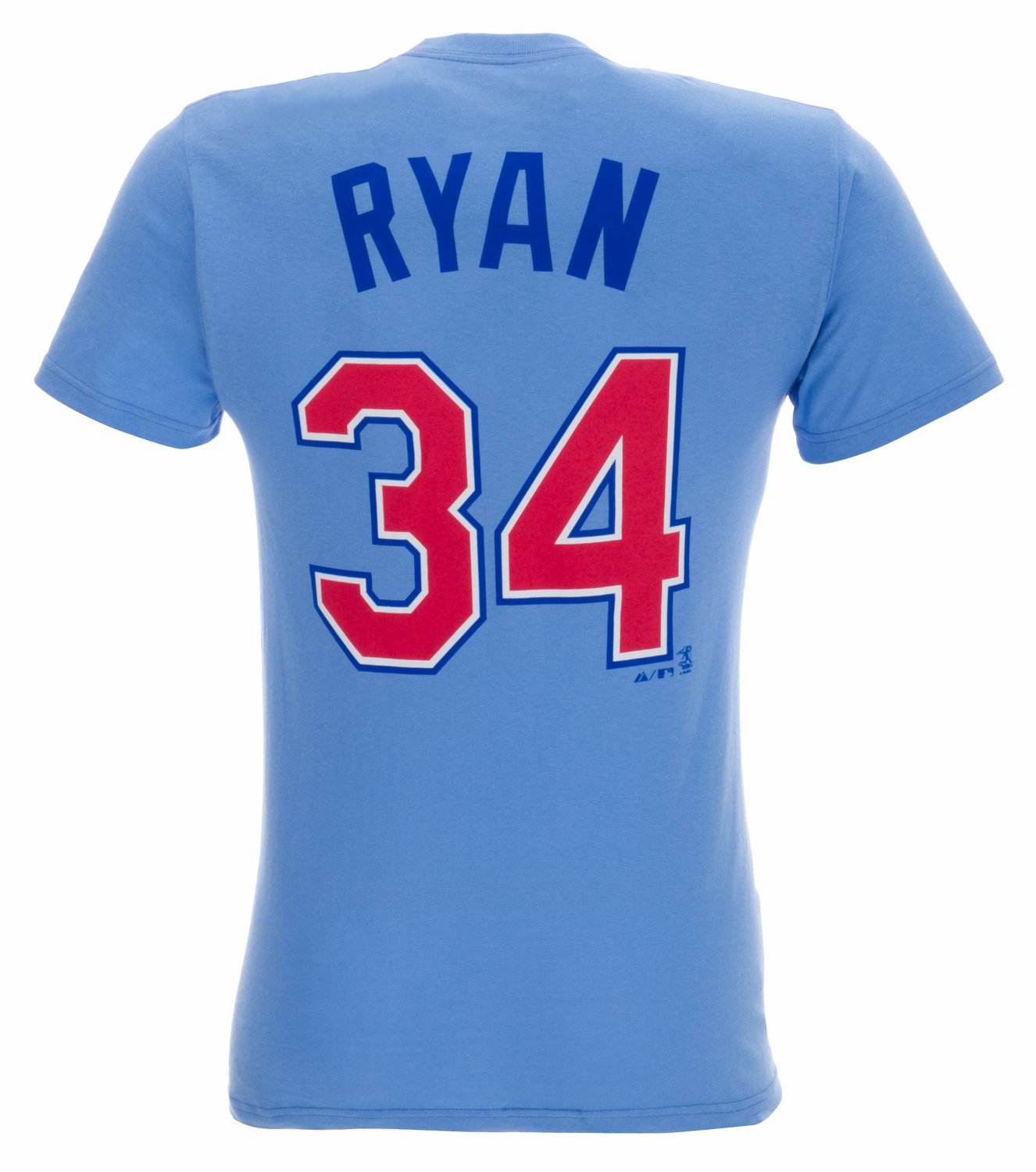 Majestic Men's Cooperstown Nolan Ryan Name and Number T-shirt thumbnail