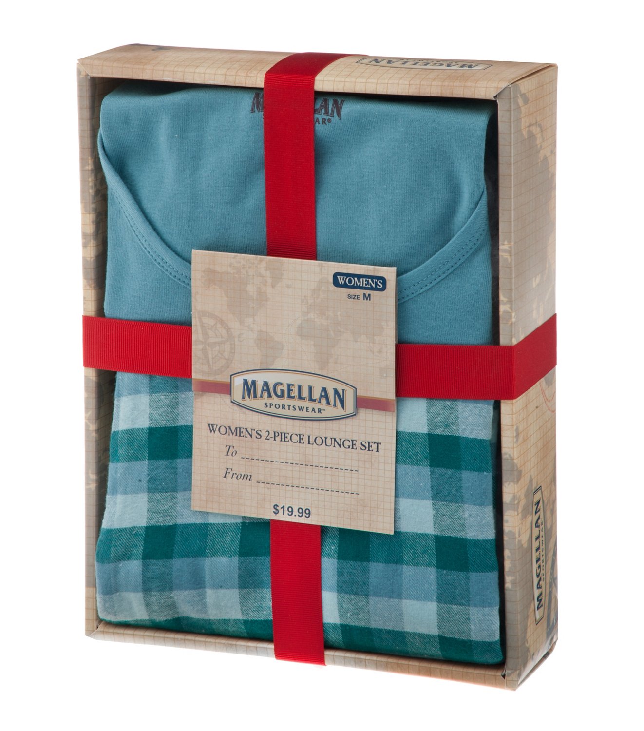 Magellan Outdoors Women's Tank and Flannel Pant Lounge Set