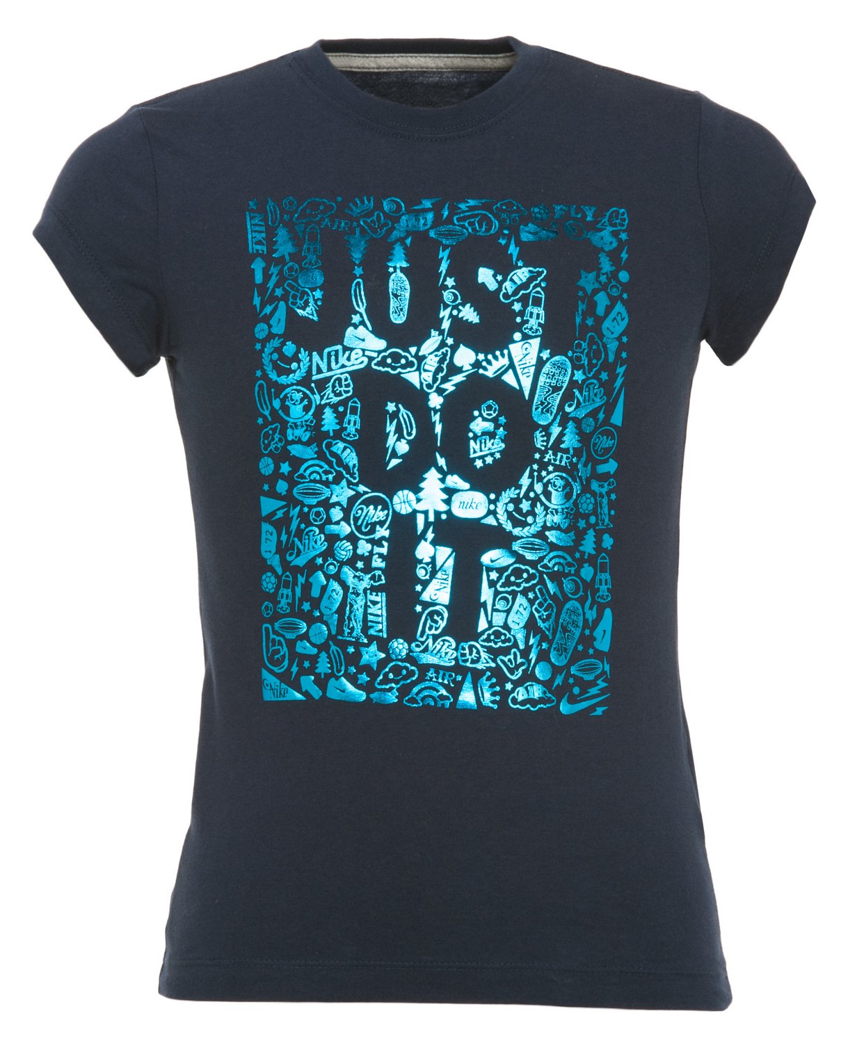 Nike Girls' Just Do It Gold Rush Short Sleeve T-shirt