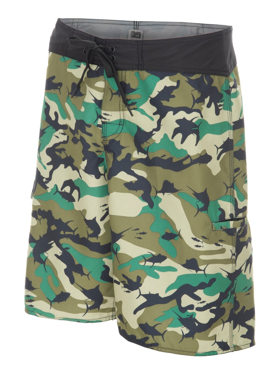 Pelagic Men's Fish Camo Short