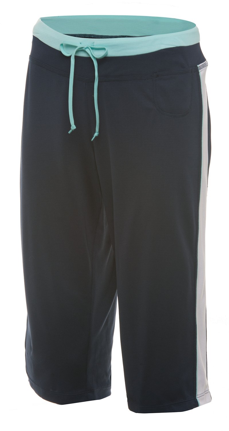 BCG Women's Cool Mesh Draw Cord Capri