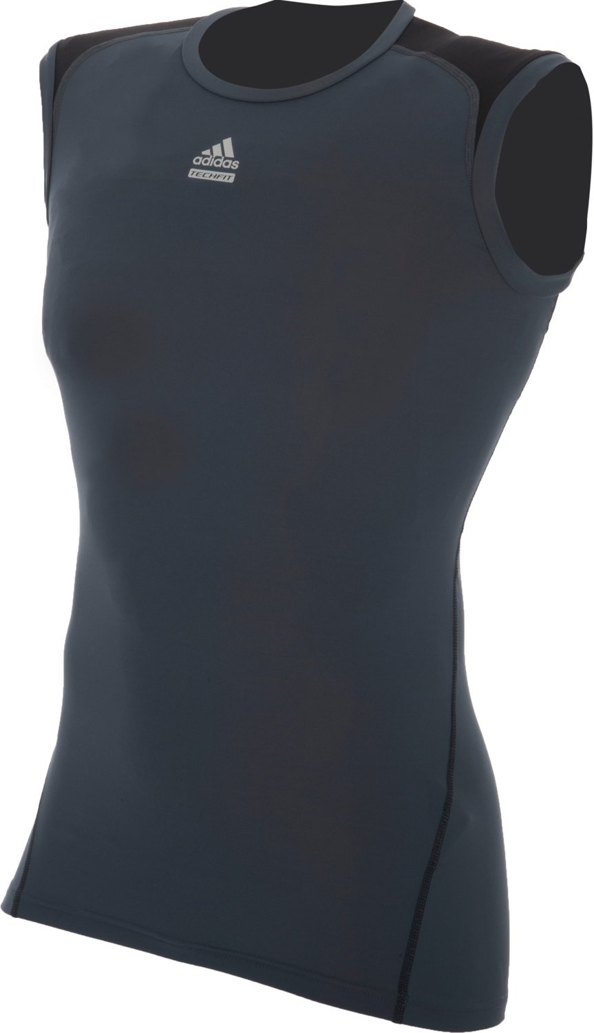 adidas Men's techfit C&S Sleeveless T-shirt