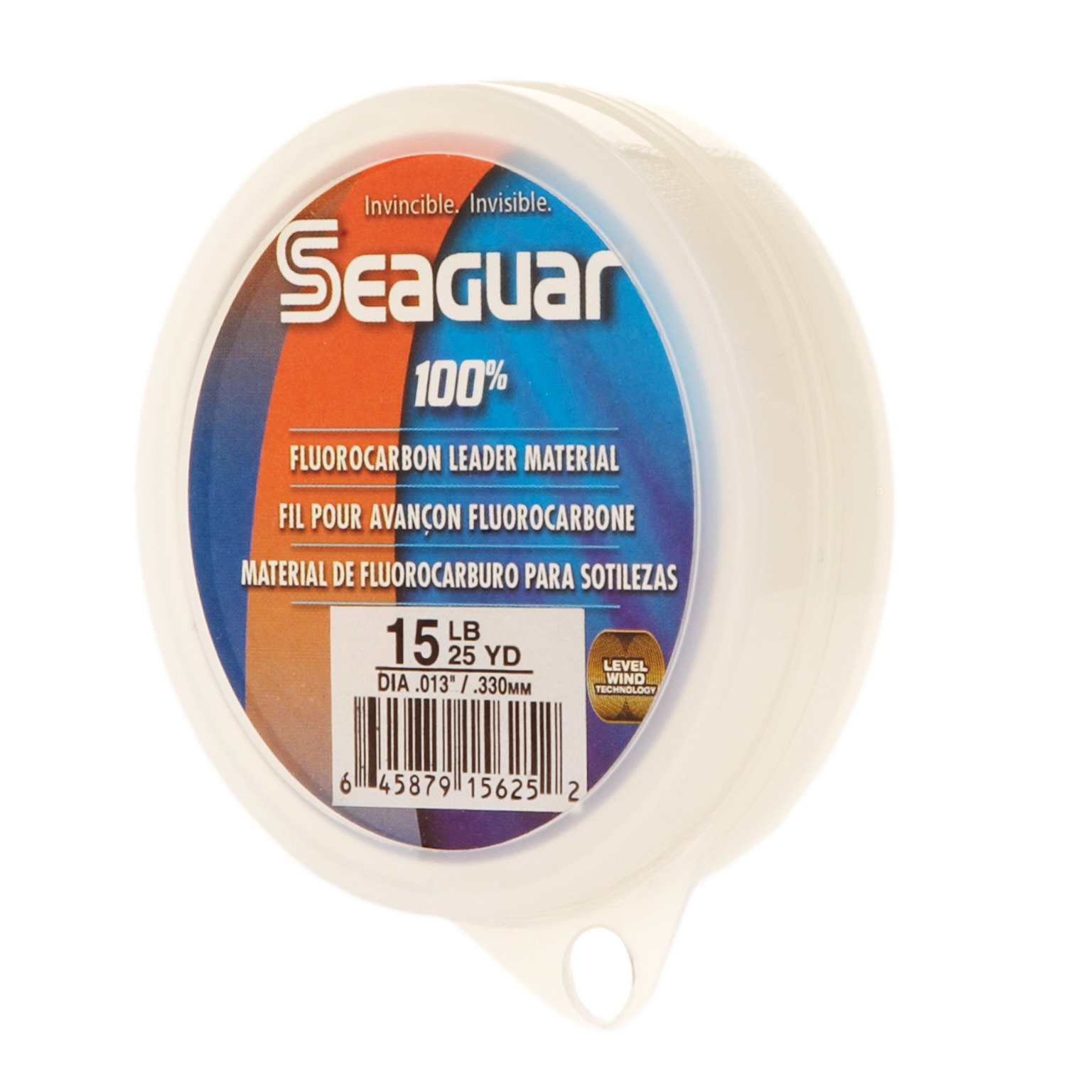 Seaguar 100% Fluorocarbon 15lb/25yd Leader