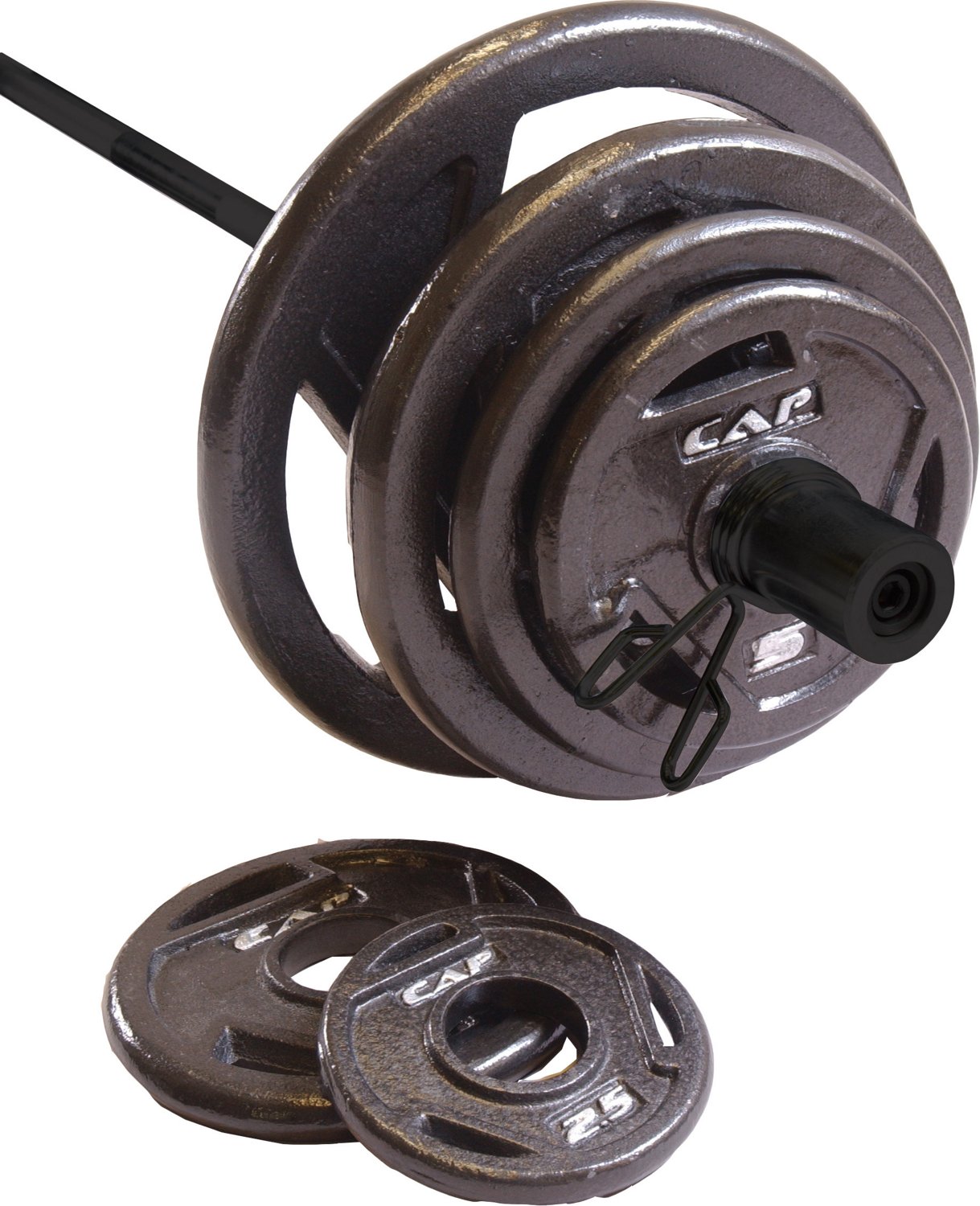CAP Barbell 210 lb. Hand Grip Plate Set