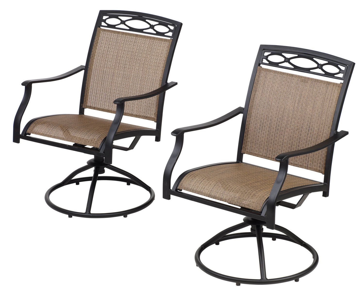 Mosaic 2-Piece Swivel Rocker Chair Set