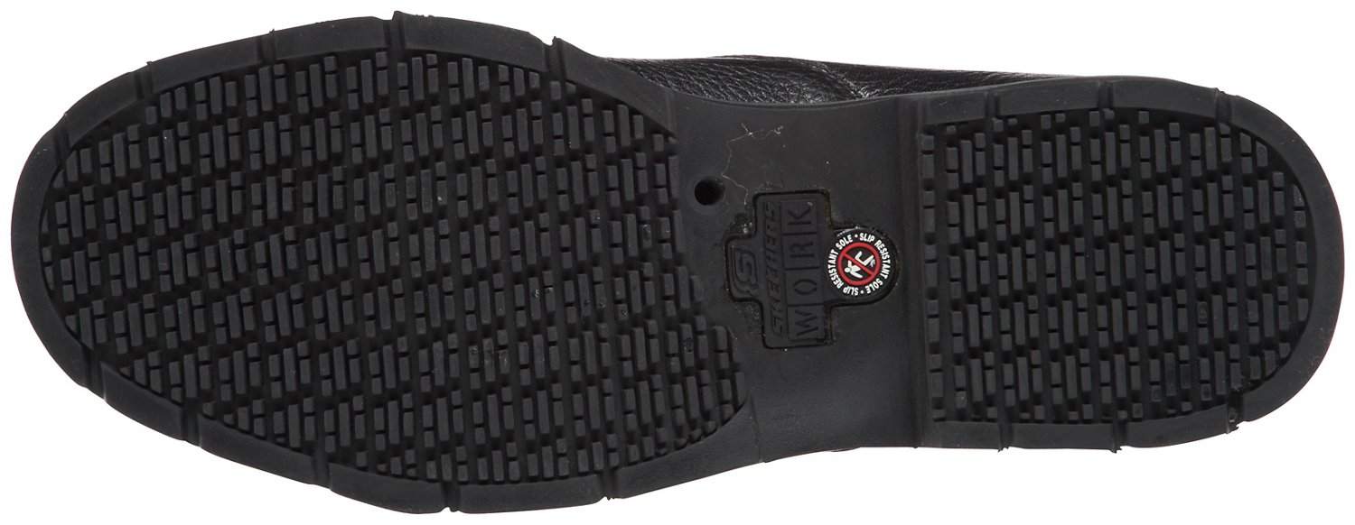 SKECHERS Men's Exalt Closer Slip-Resistant Work Shoes thumbnail