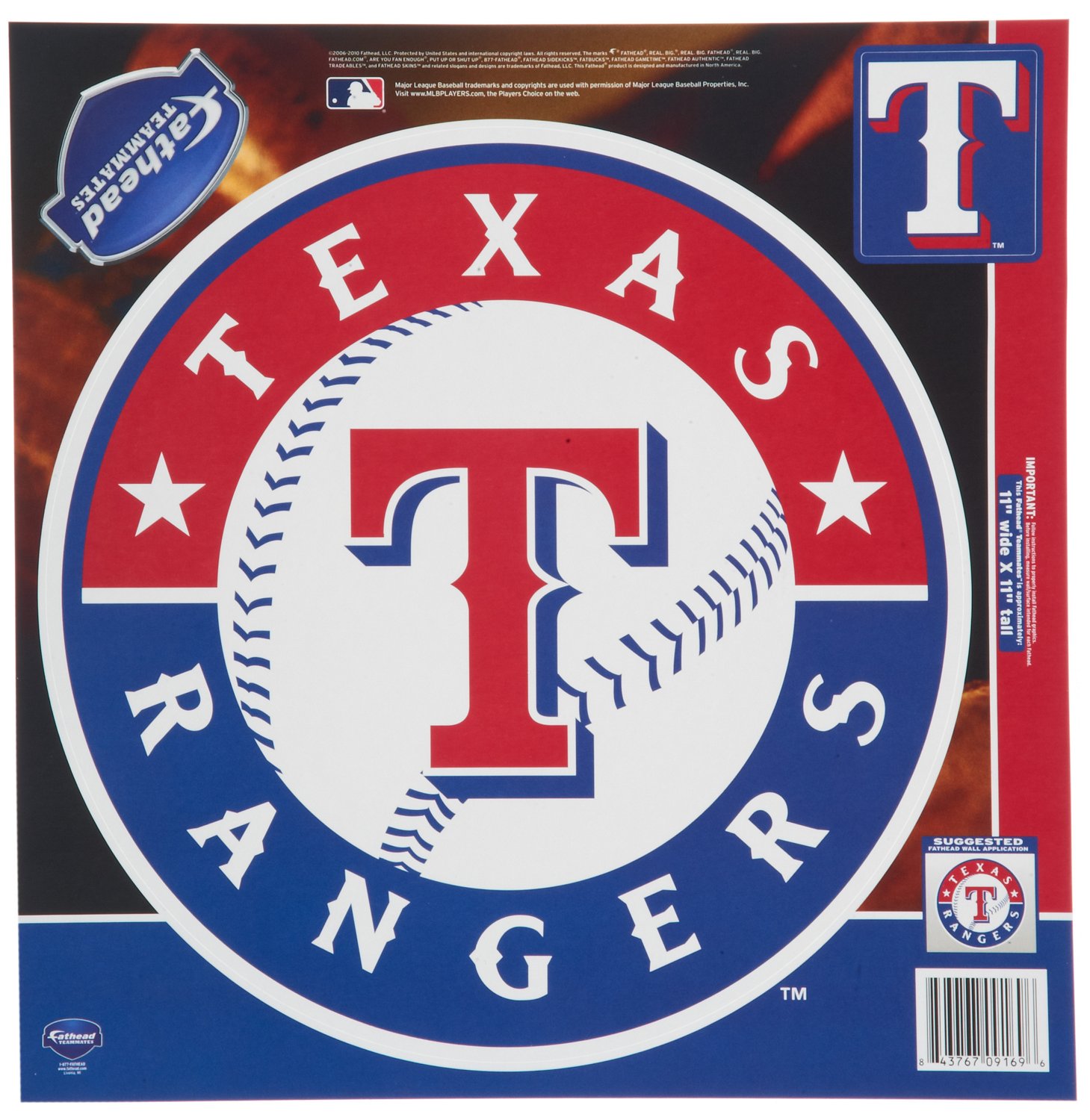 Fathead Teammates Team Logo Wall Graphic
