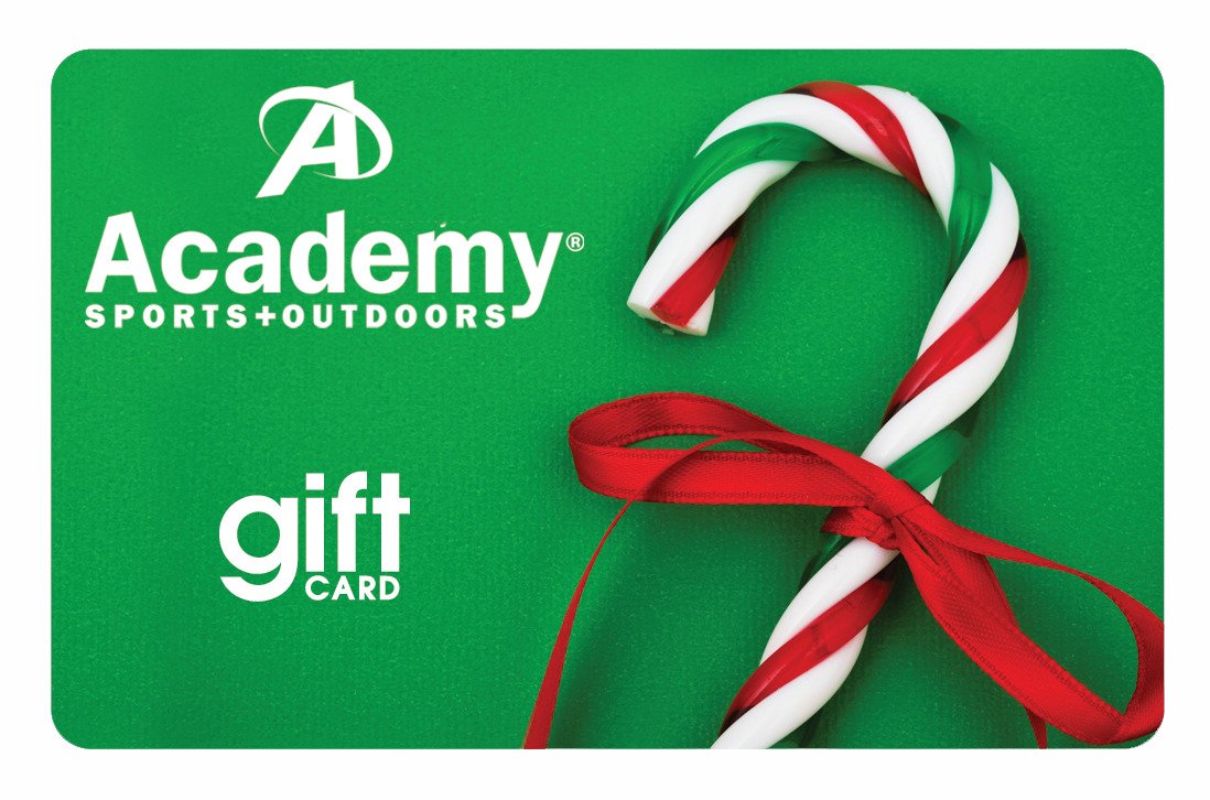 Academy Holiday Gift Card -Candy Cane Design thumbnail
