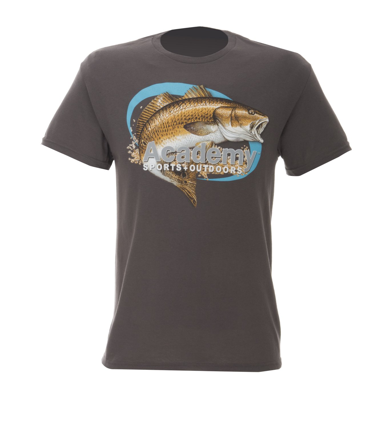 Academy Sports + Outdoors Men's Oval Redfish Print T-shirt
