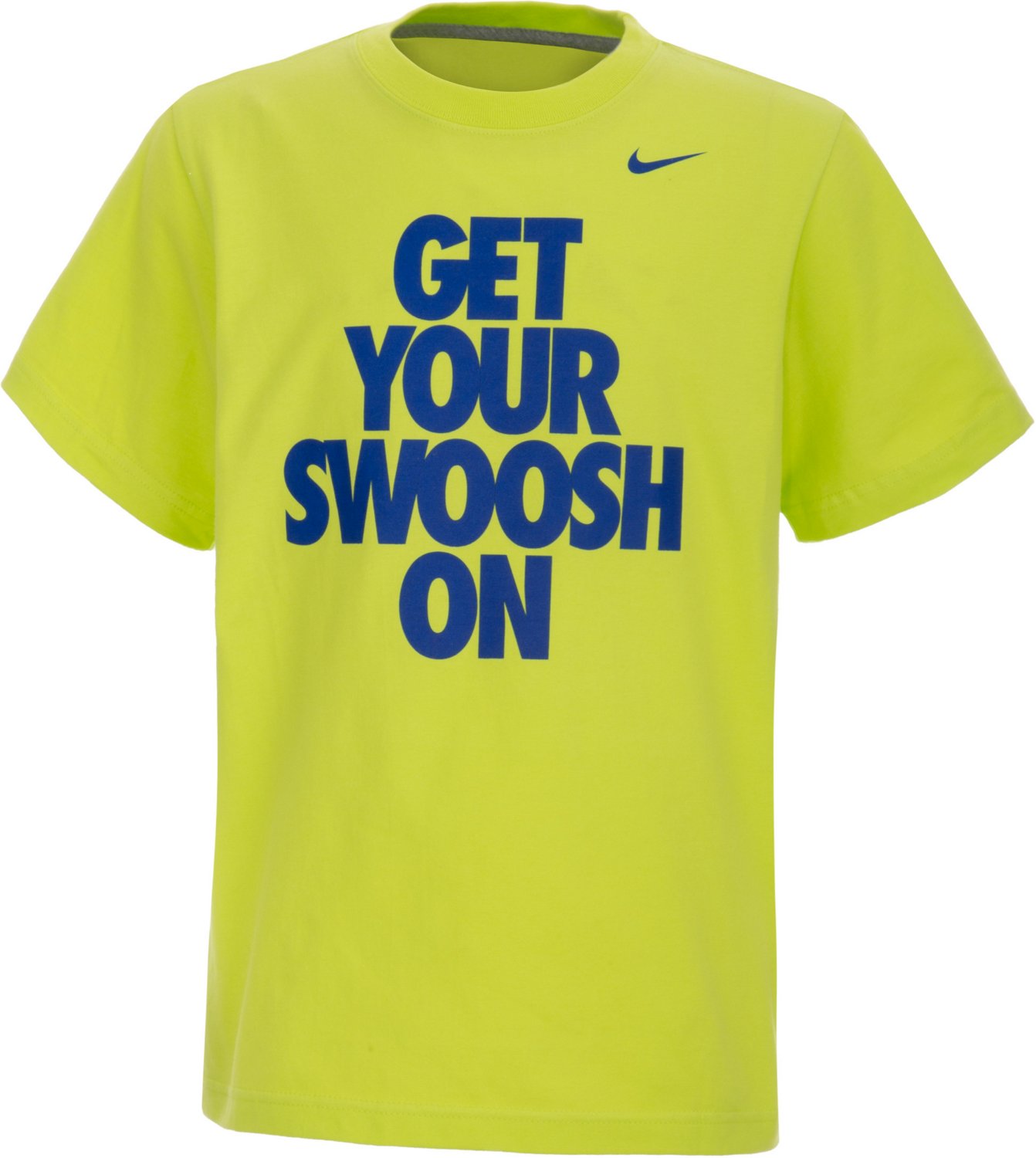 Nike Boys' Swoosh On Short Sleeve T-shirt