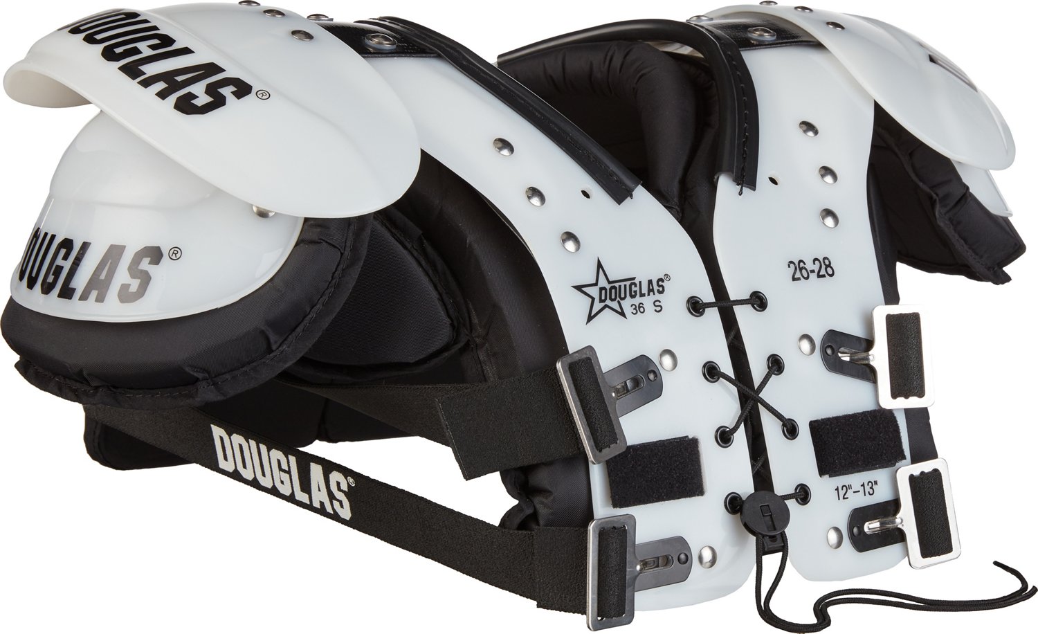 Douglas Youth Junior Series JP36 Football Shoulder Pads Academy