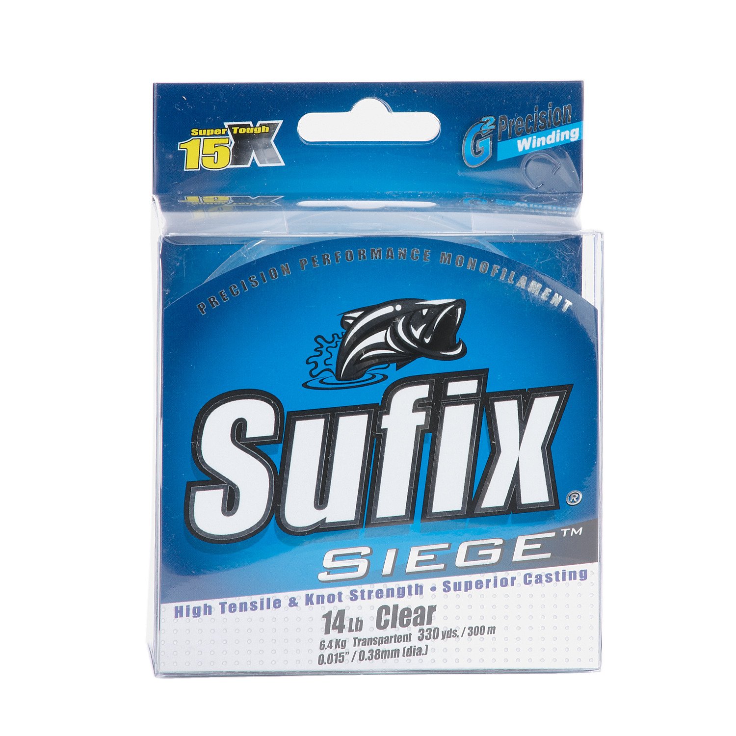 Sufix Siege 14 lb. - 330 yards Monofilament Fishing Line