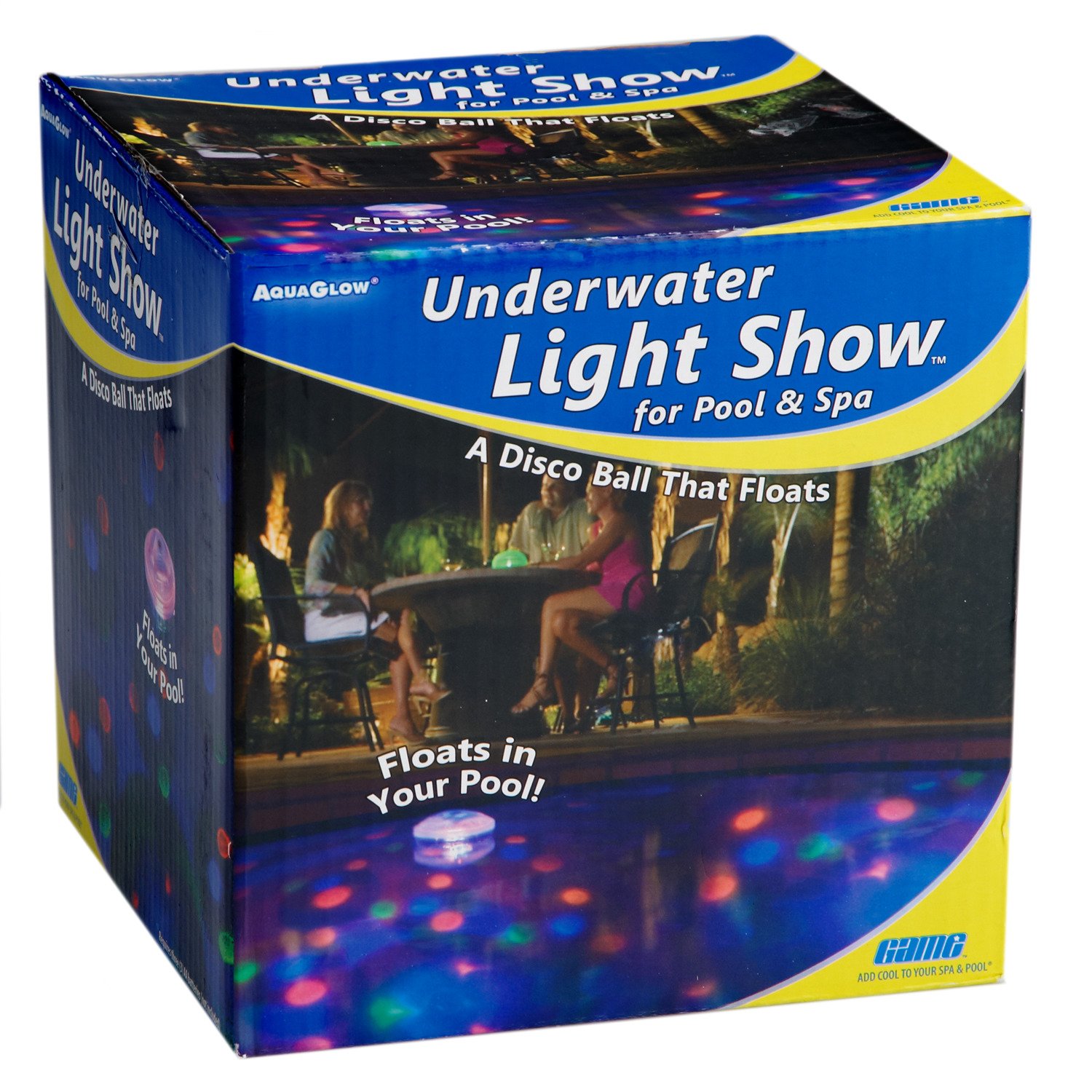 AquaGlow Underwater Light Show