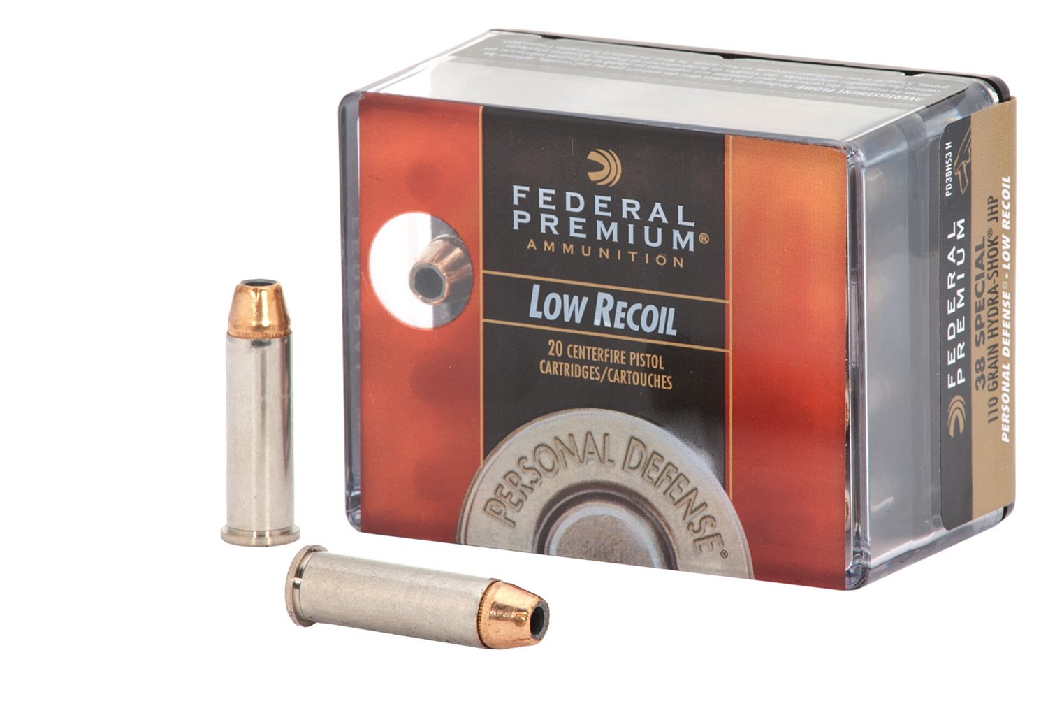 Federal Premium® Ammunition Personal Defense® .38 Special 110-Grain Centerfire Pistol Ammunition