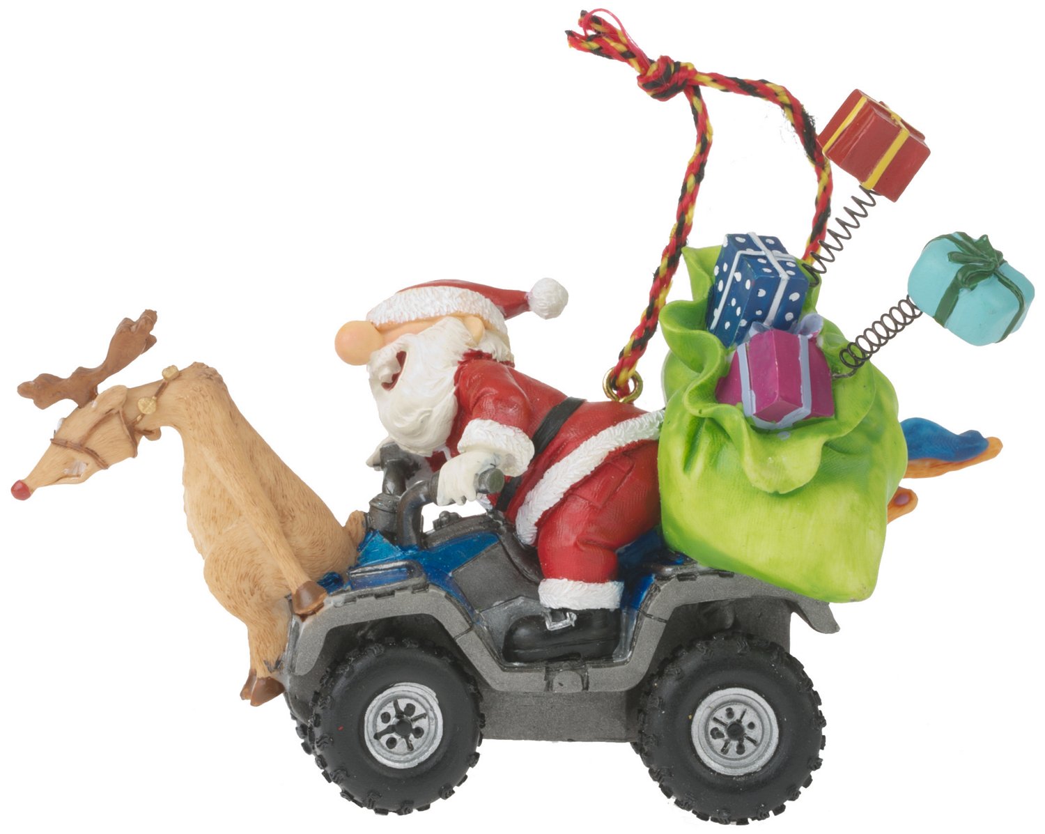 Magellan Outdoors™ ATV Santa Ornament
