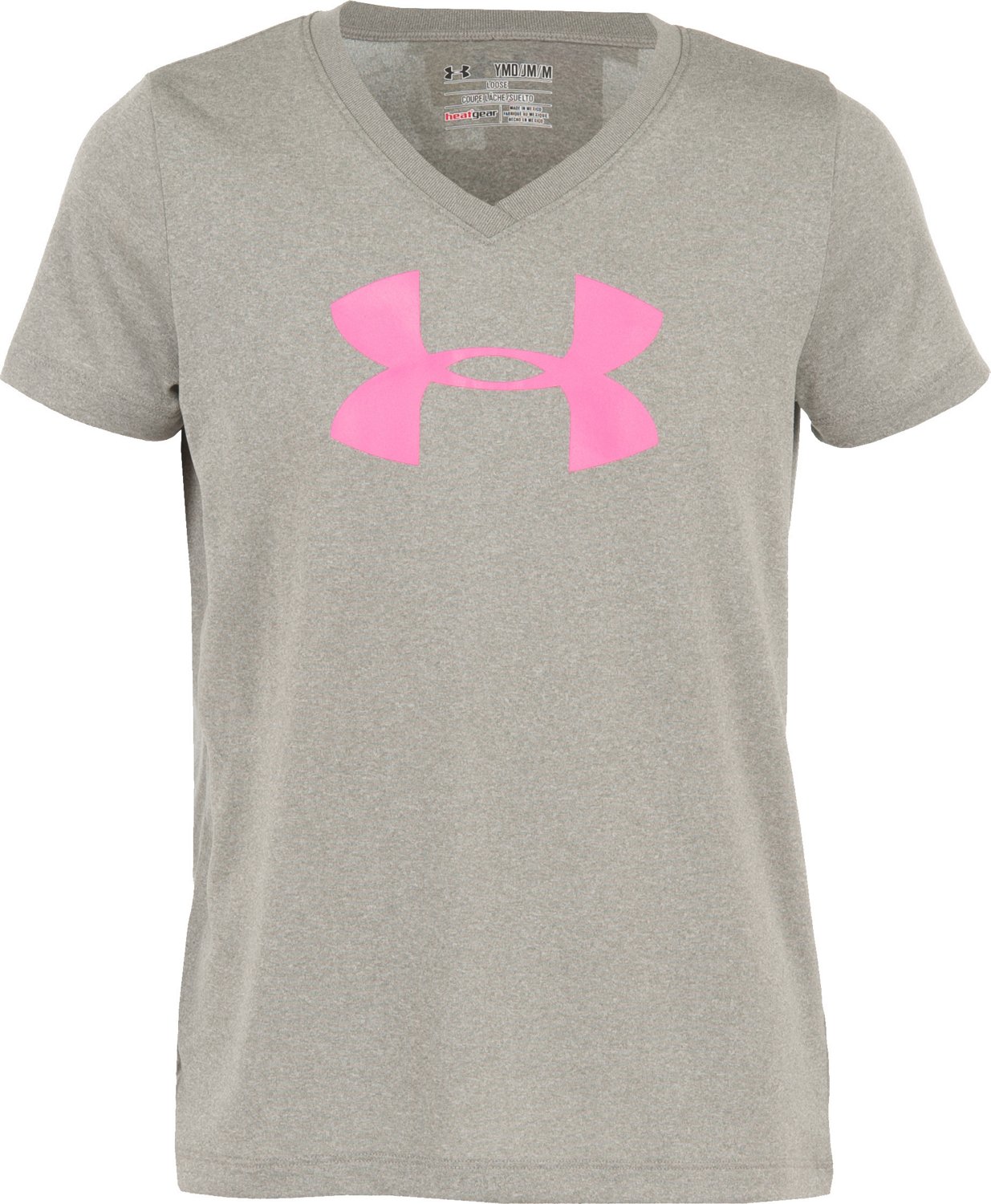 Under Armour® Girls' Big Logo Tech T-shirt