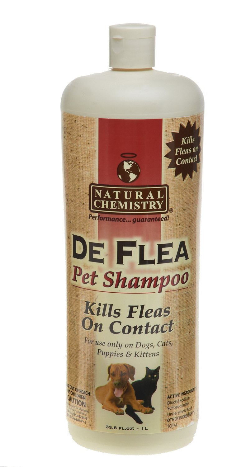 Natural Chemistry 32 oz. De-Flea Pet Shampoo